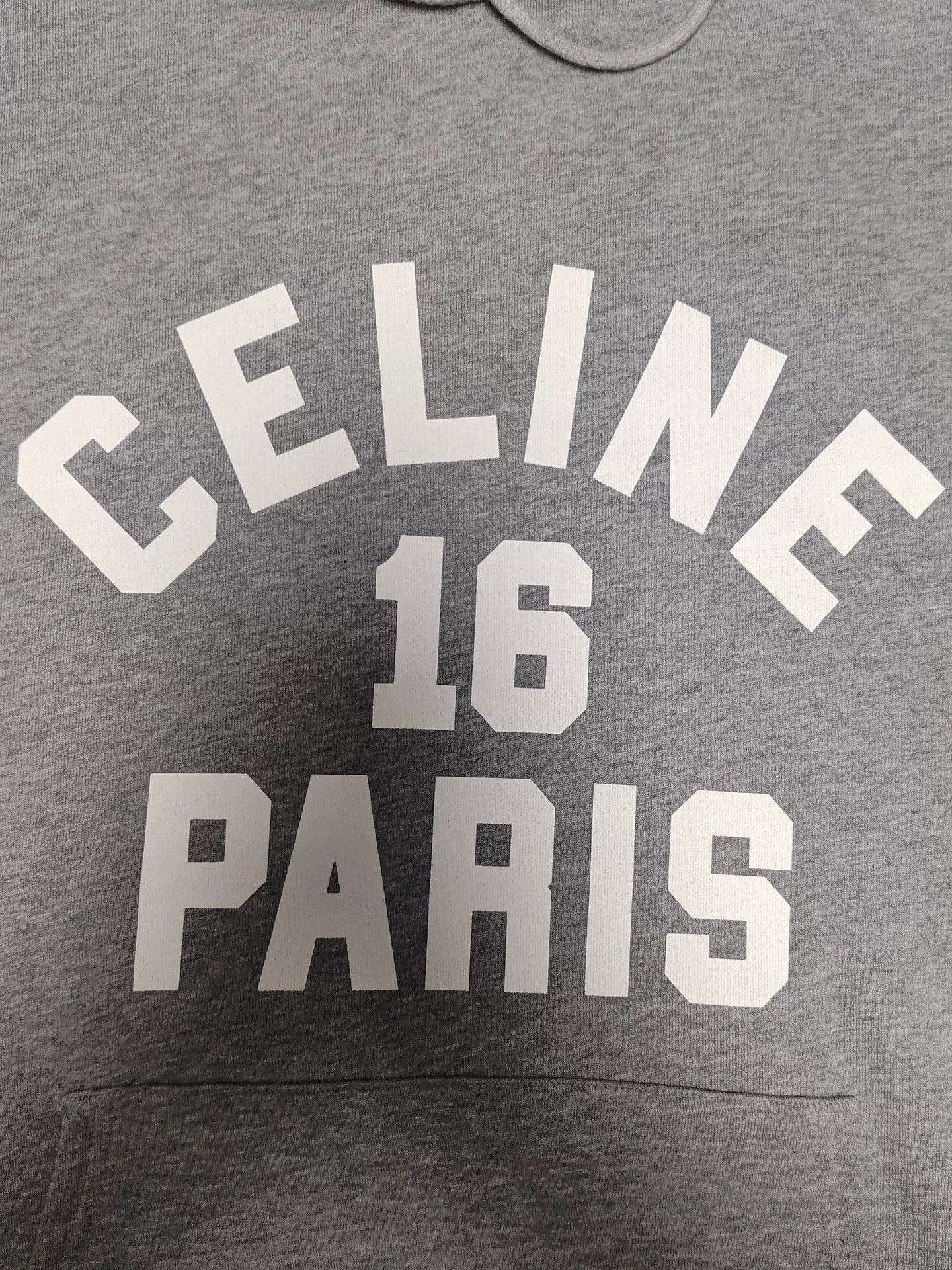 Celine Celine Paris 16 Logo Hoodie Size S Size US S / EU 44-46 / 1 - 4 Thumbnail