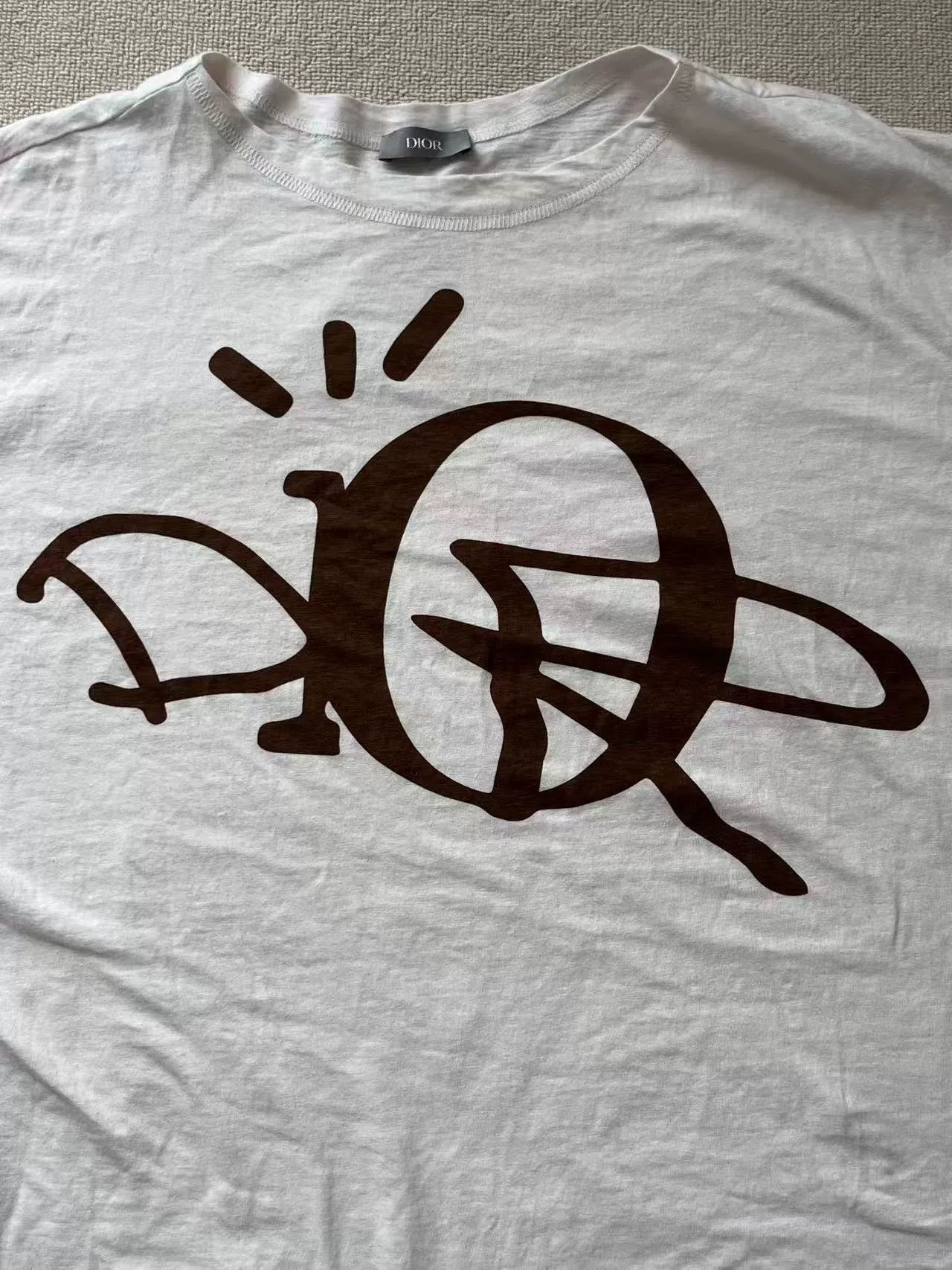 Dior Dior x Cactus Jack Graphic Logo T-Shirt Size M Size US M / EU 48-50 / 2 - 4 Thumbnail
