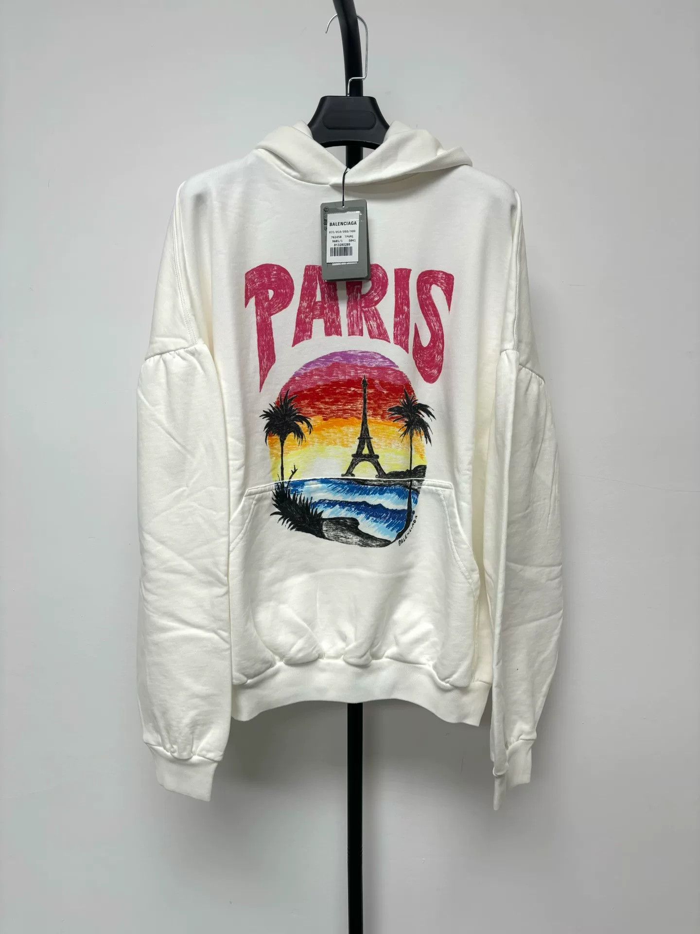 Balenciaga Balenciaga Sunset Paris Eiffel Tower Hoodie 1 Size US S / EU 44-46 / 1 - 2 Thumbnail
