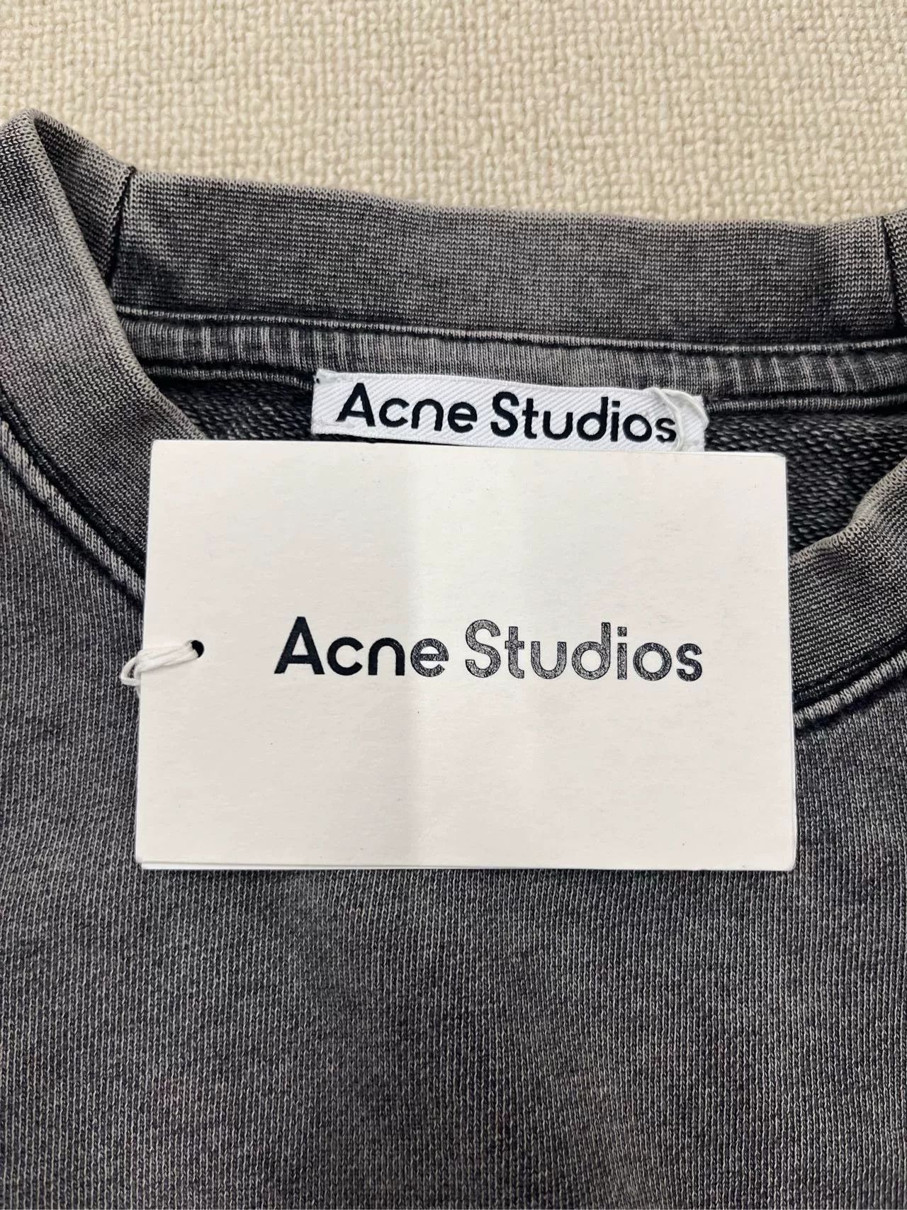 Acne Studios Acne Studios Blurry Logo FW23 Sweatshirt XS Size US XS / EU 42 / 0 - 5 Thumbnail