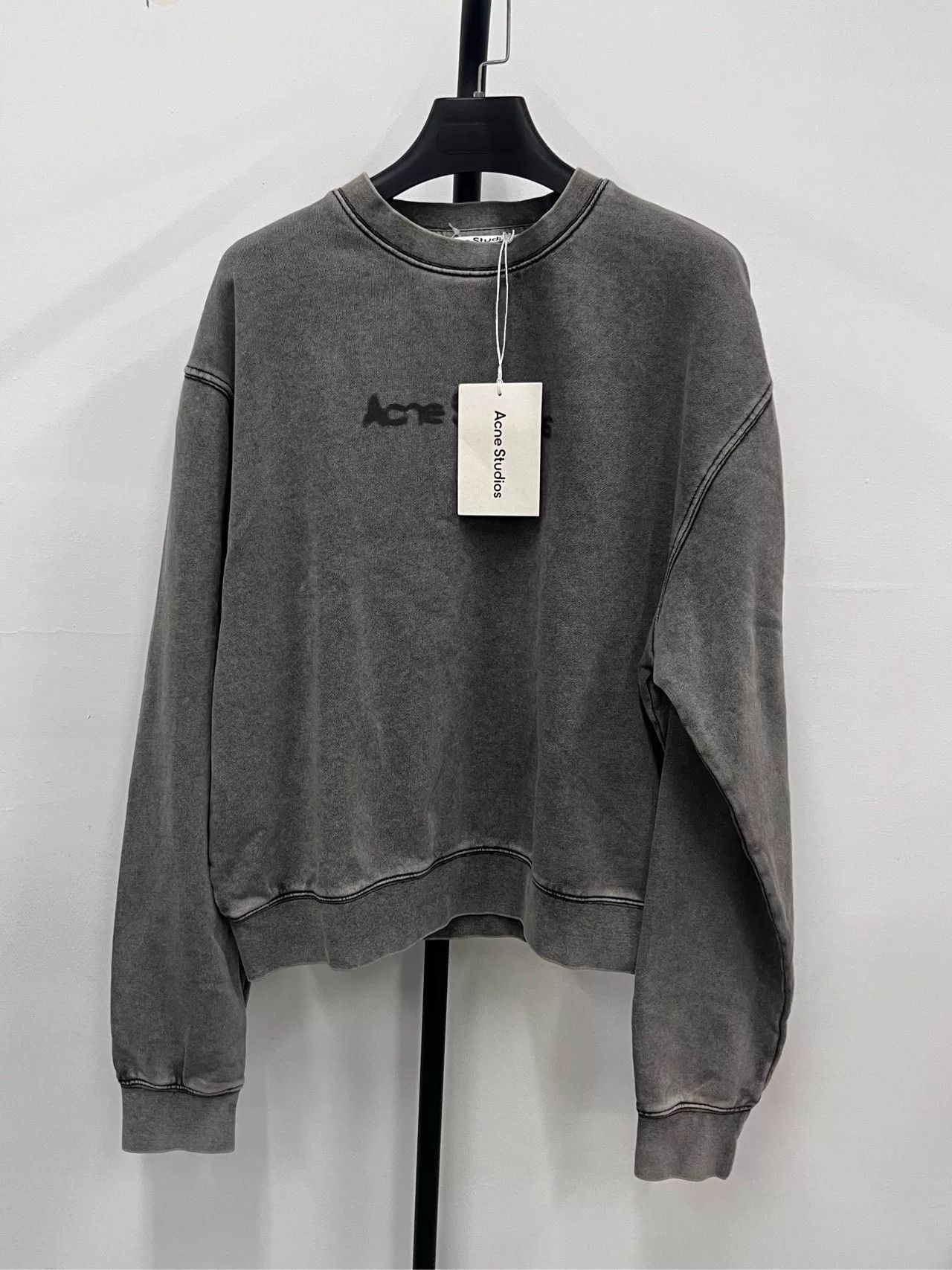 Acne Studios Acne Studios Blurry Logo FW23 Sweatshirt XS Size US XS / EU 42 / 0 - 2 Thumbnail