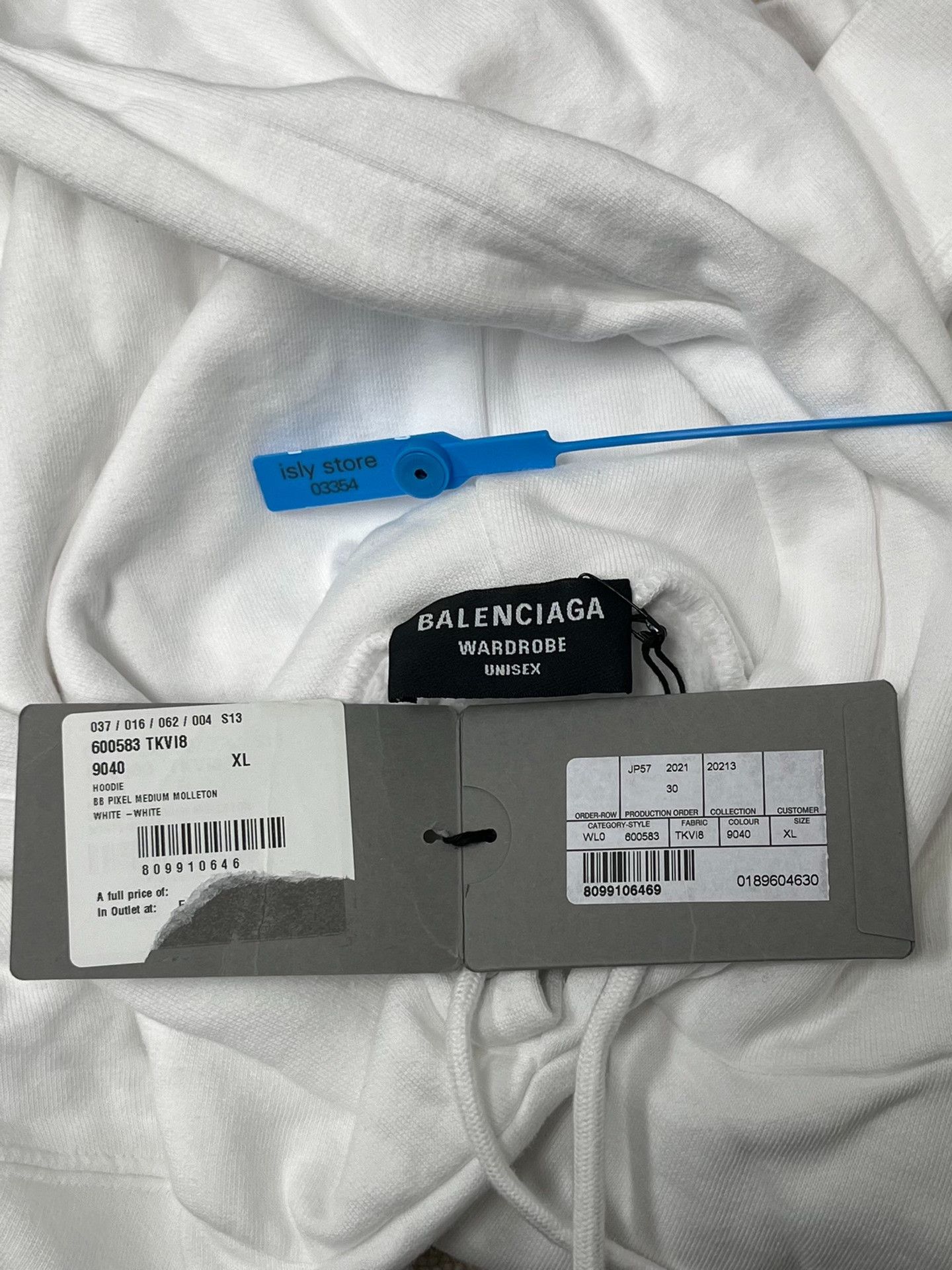 Balenciaga Balenciaga Pixel BB Logo Hoodie XL Size US XL / EU 56 / 4 - 5 Thumbnail