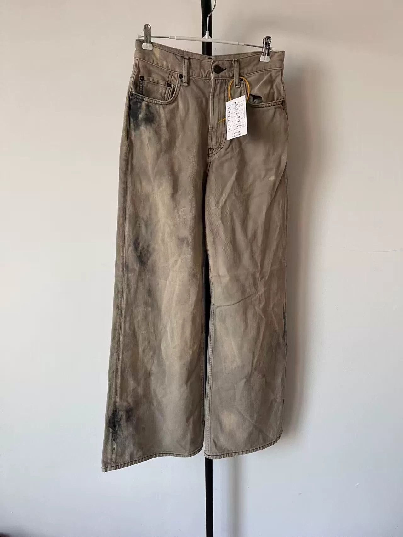 Acne Studios Acne Studios Mud-Dye Distressed Jeans 25/30 Size US 26 / EU 42 - 2 Thumbnail