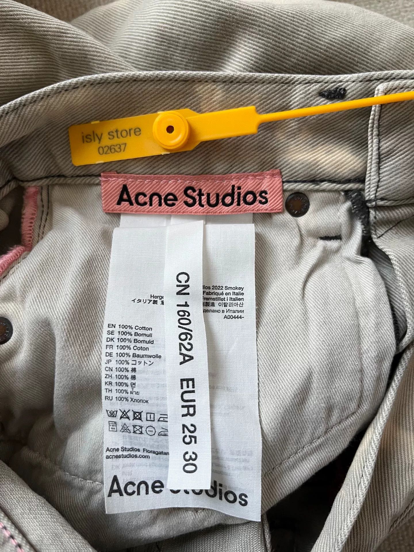 Acne Studios Acne Studios Mud-Dye Distressed Jeans 25/30 Size US 26 / EU 42 - 6 Thumbnail