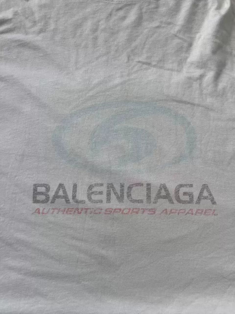 Balenciaga Balenciaga Graphic Logo Print T-Shirt Size M Size US M / EU 48-50 / 2 - 4 Thumbnail