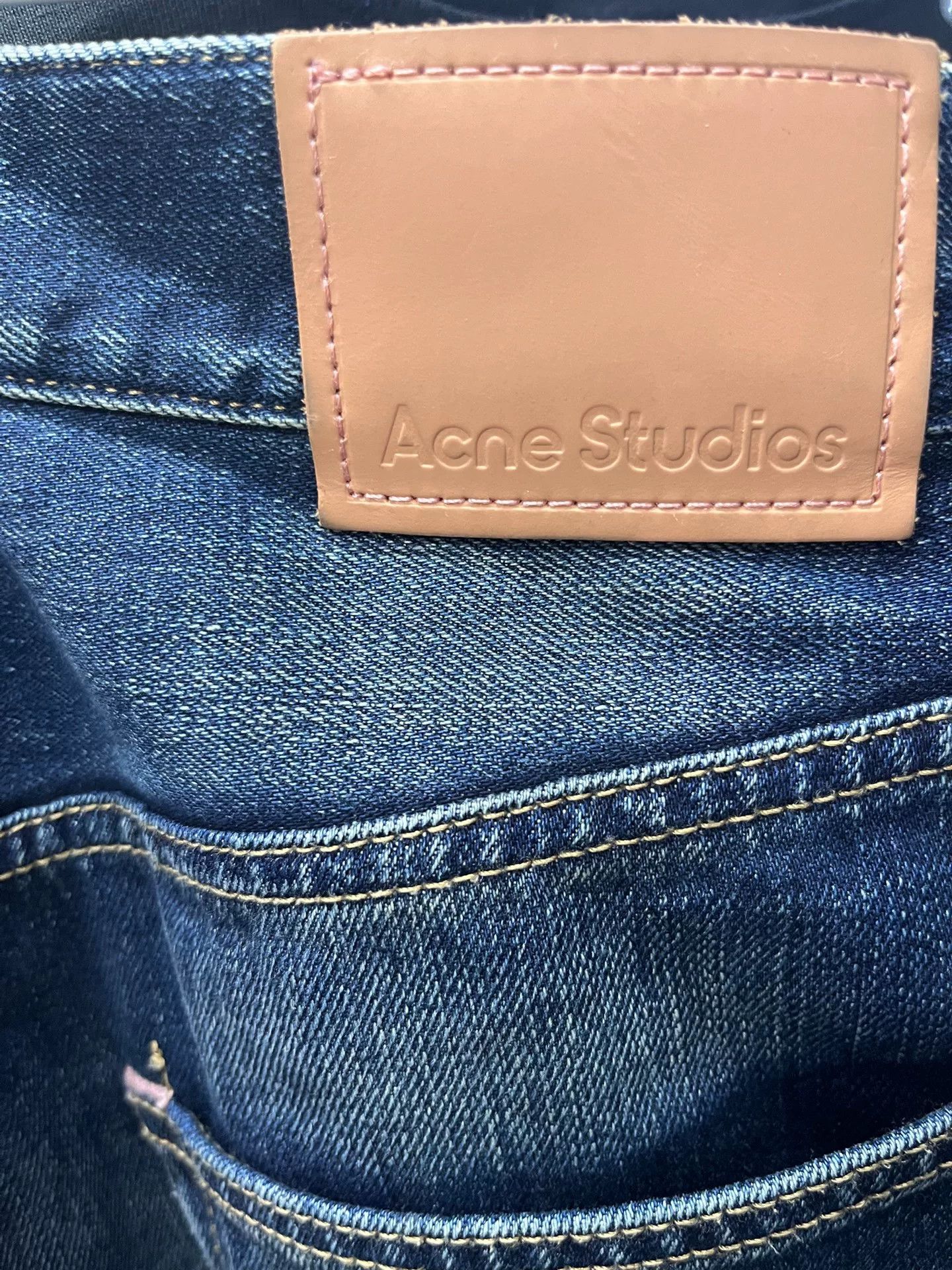 Acne Studios Acne Studios Ripple Wash Wide Leg Jeans 38 Size US 28 / EU 44 - 4 Thumbnail