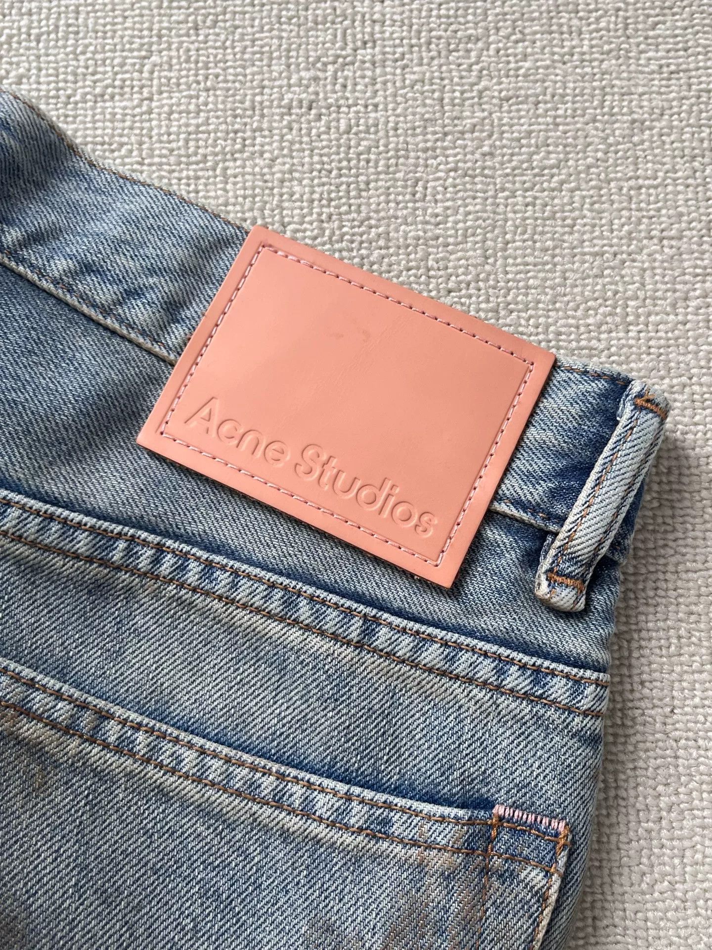 Acne Studios Acne Studios Dirty Wash Distressed 2021M Jeans 29 Size US 29 - 6 Thumbnail