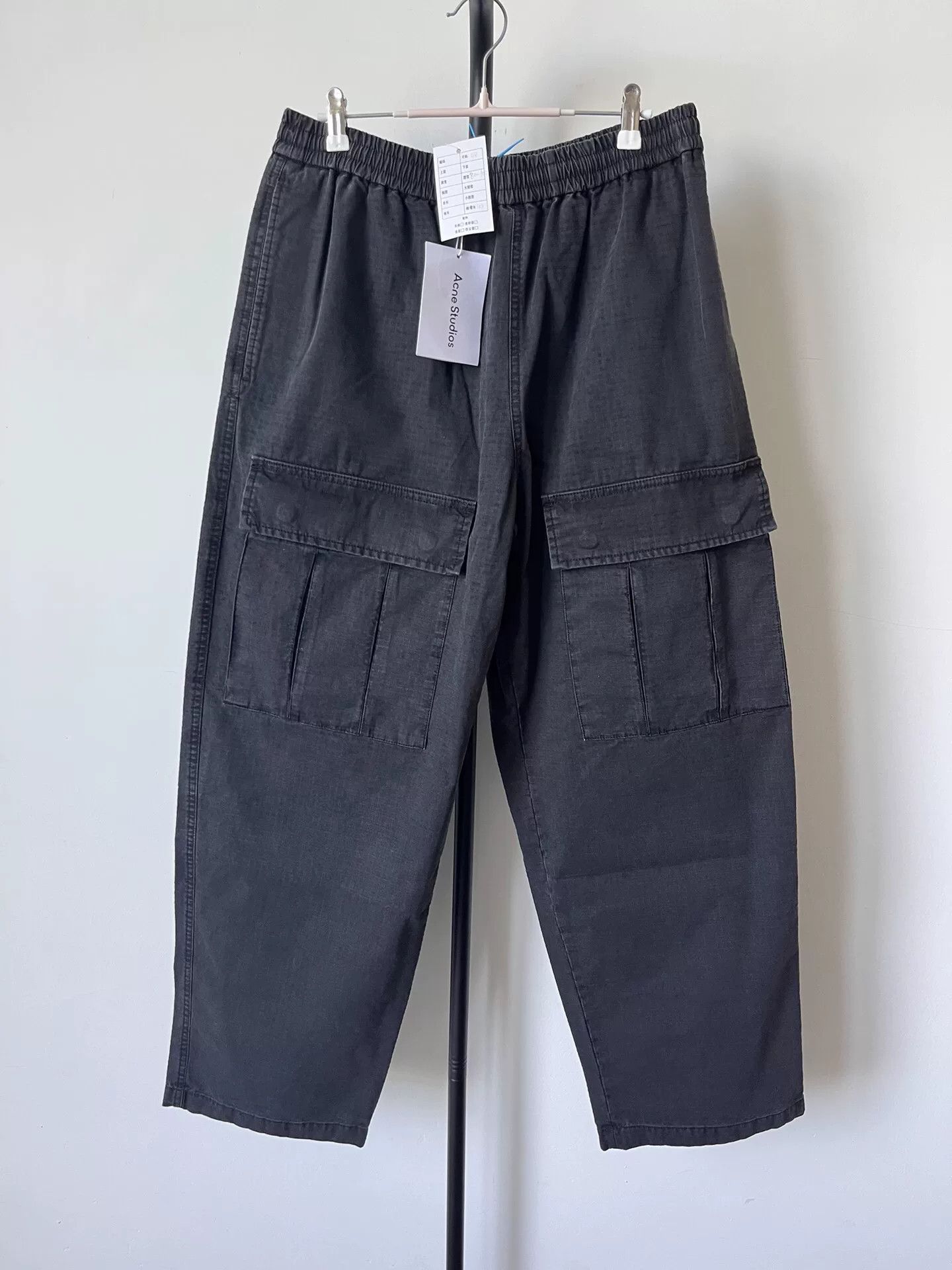Acne Studios Acne Studios Washed Ripstop Multi-Pocket Pants Size 48 Size US 32 / EU 48 - 2 Thumbnail