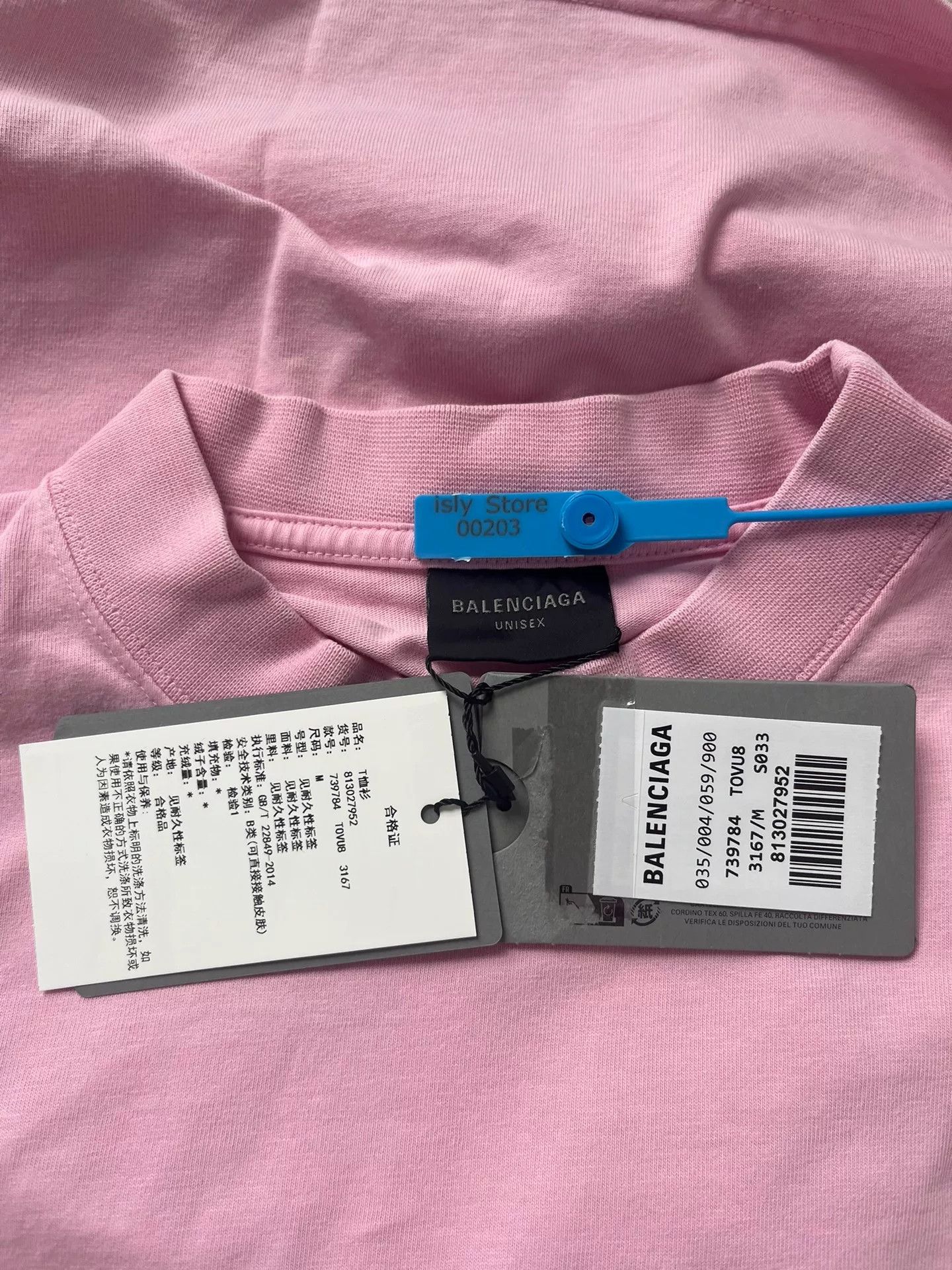 Balenciaga Balenciaga Rhinestone Logo T-Shirt Size M Size US M / EU 48-50 / 2 - 4 Thumbnail