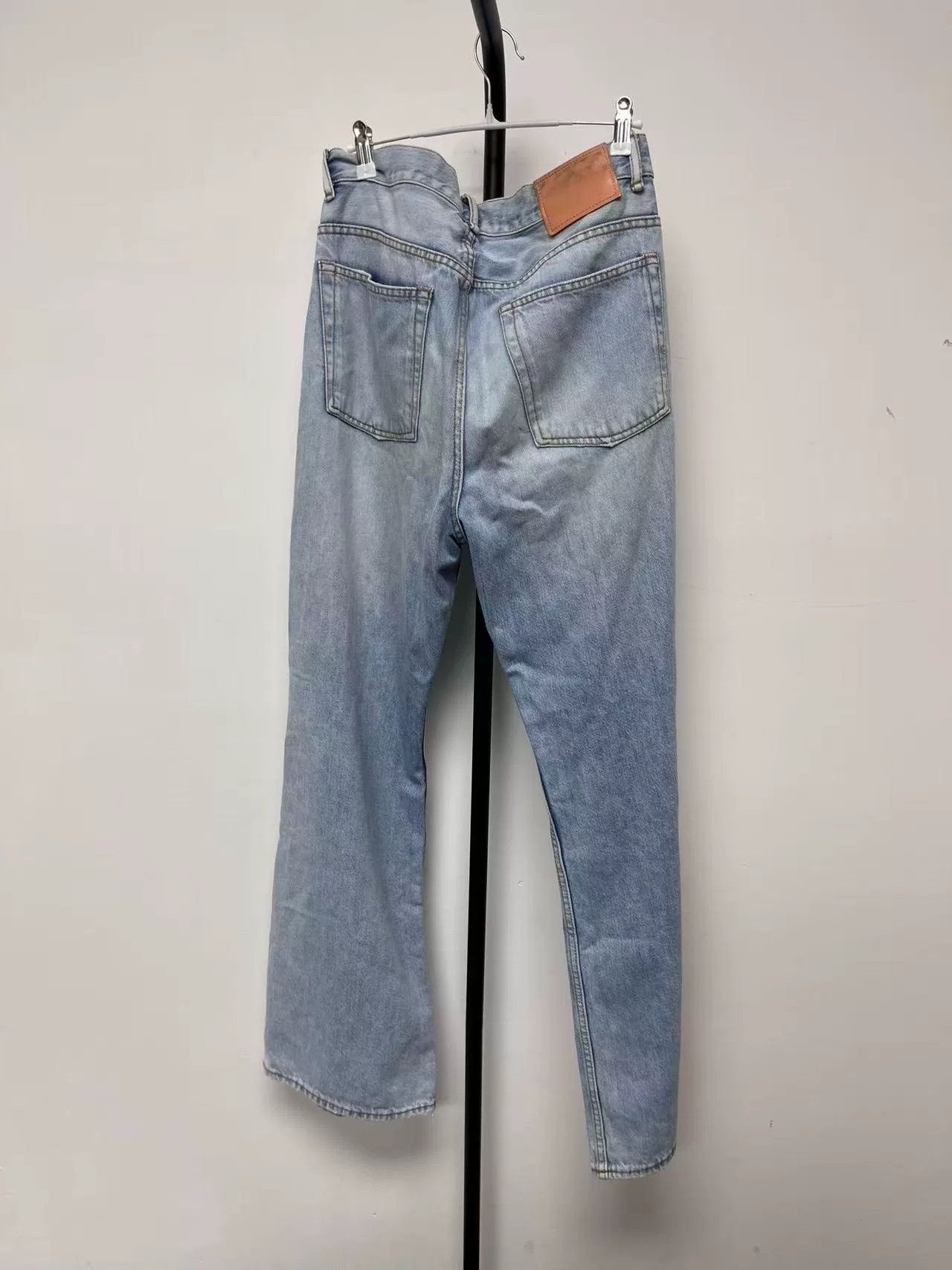 Acne Studios Acne Studios Painted Wide Leg Jeans US 32 Size US 32 / EU 48 - 3 Thumbnail