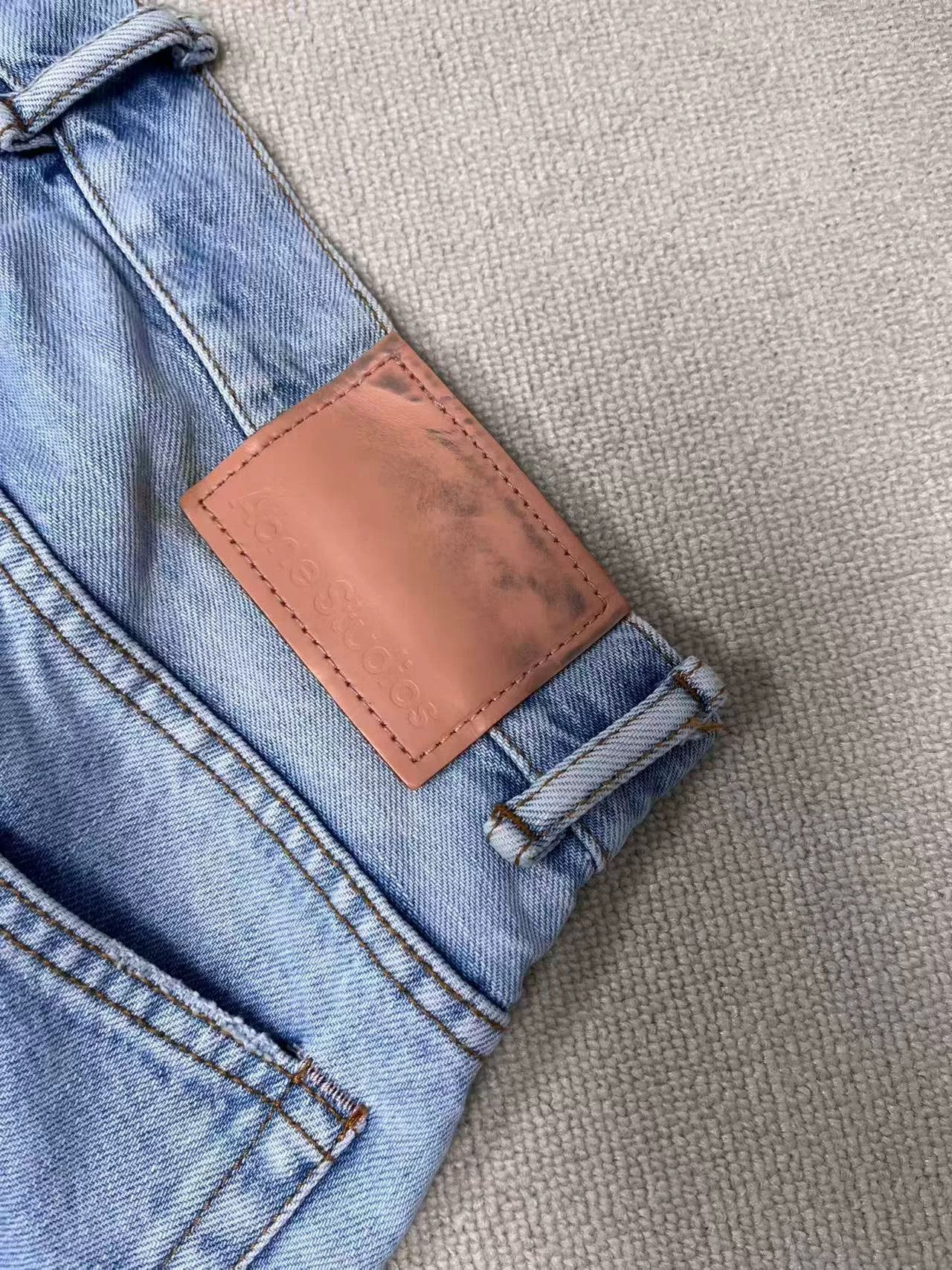 Acne Studios Acne Studios Painted Wide Leg Jeans US 32 Size US 32 / EU 48 - 4 Thumbnail