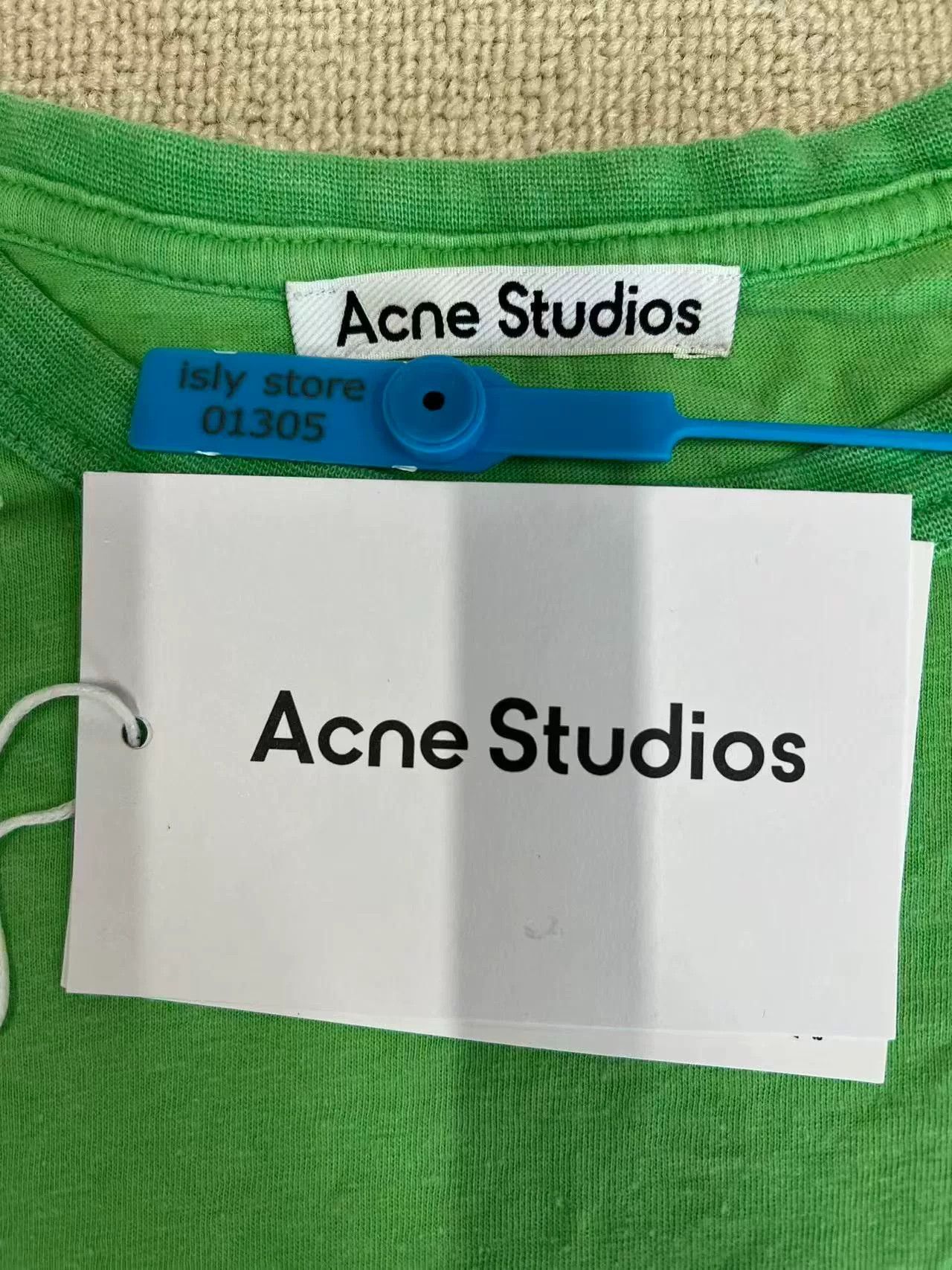 Acne Studios Acne Studios Logo Print T-Shirt Size XS Size US XS / EU 42 / 0 - 4 Thumbnail