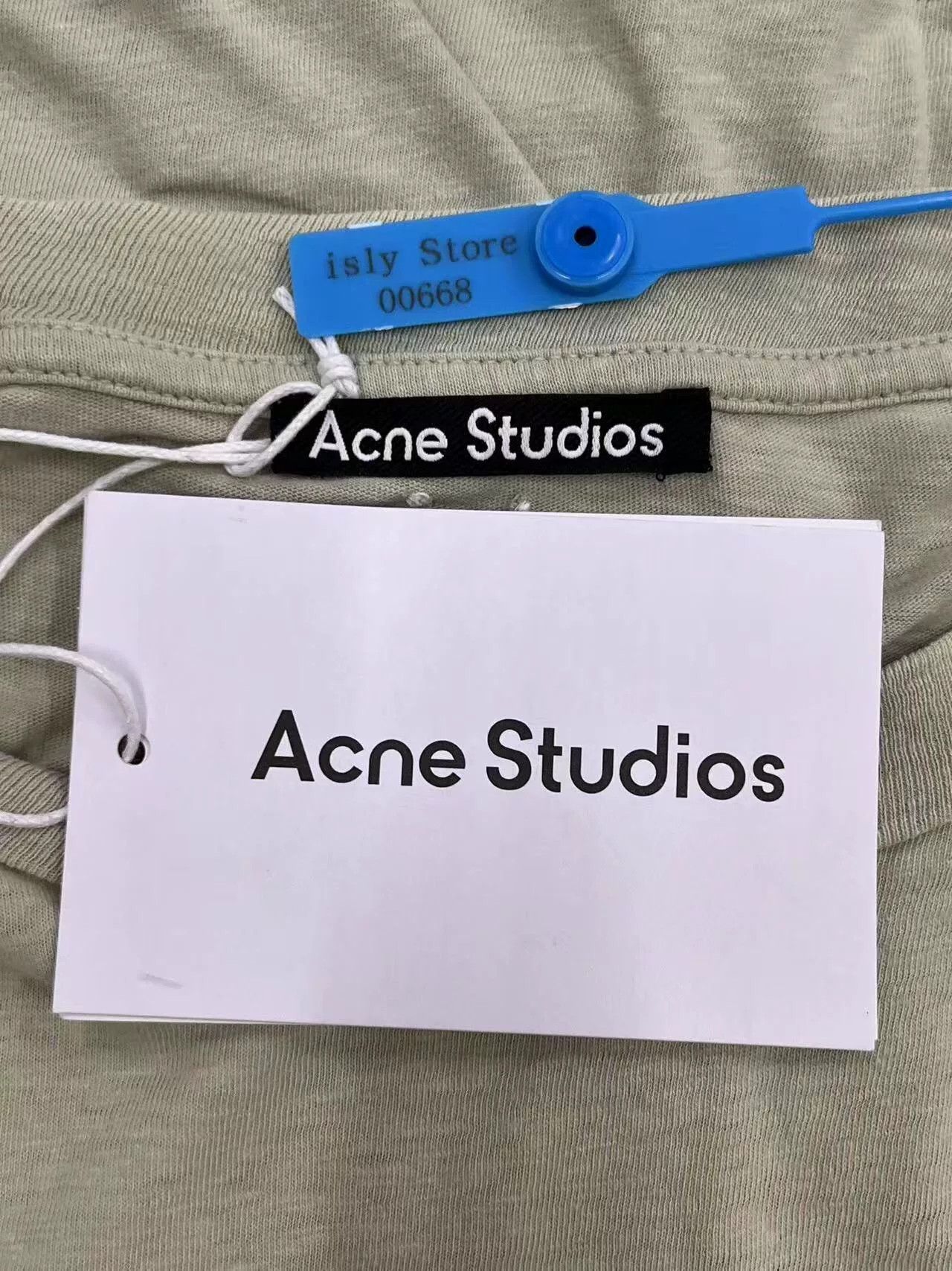Acne Studios Acne Studios Sage Face Patch T-Shirt Size M Size US M / EU 48-50 / 2 - 6 Thumbnail