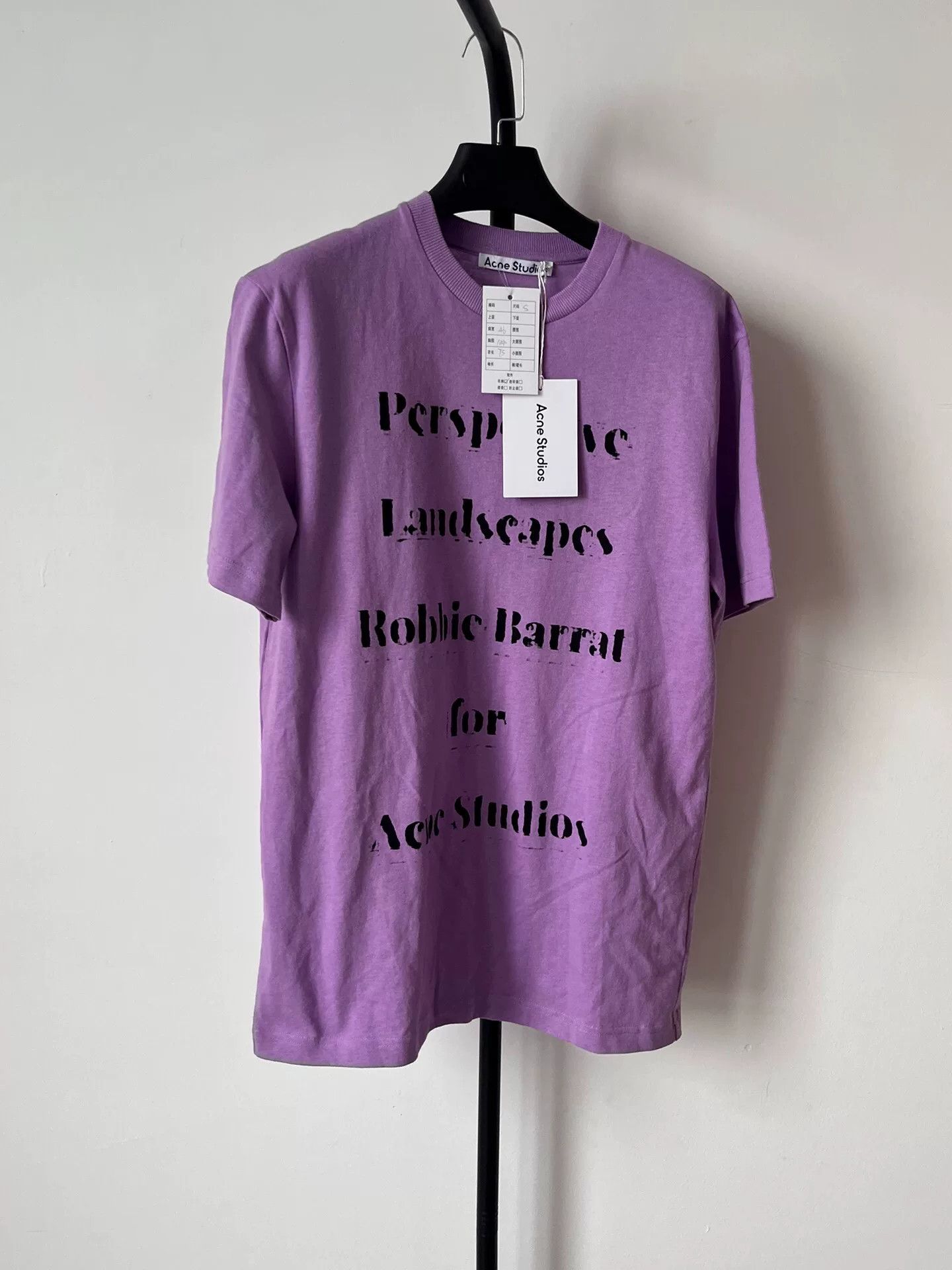 Acne Studios Acne Studios Robbie Barrat Graphic T-Shirt S Size US S / EU 44-46 / 1 - 2 Thumbnail