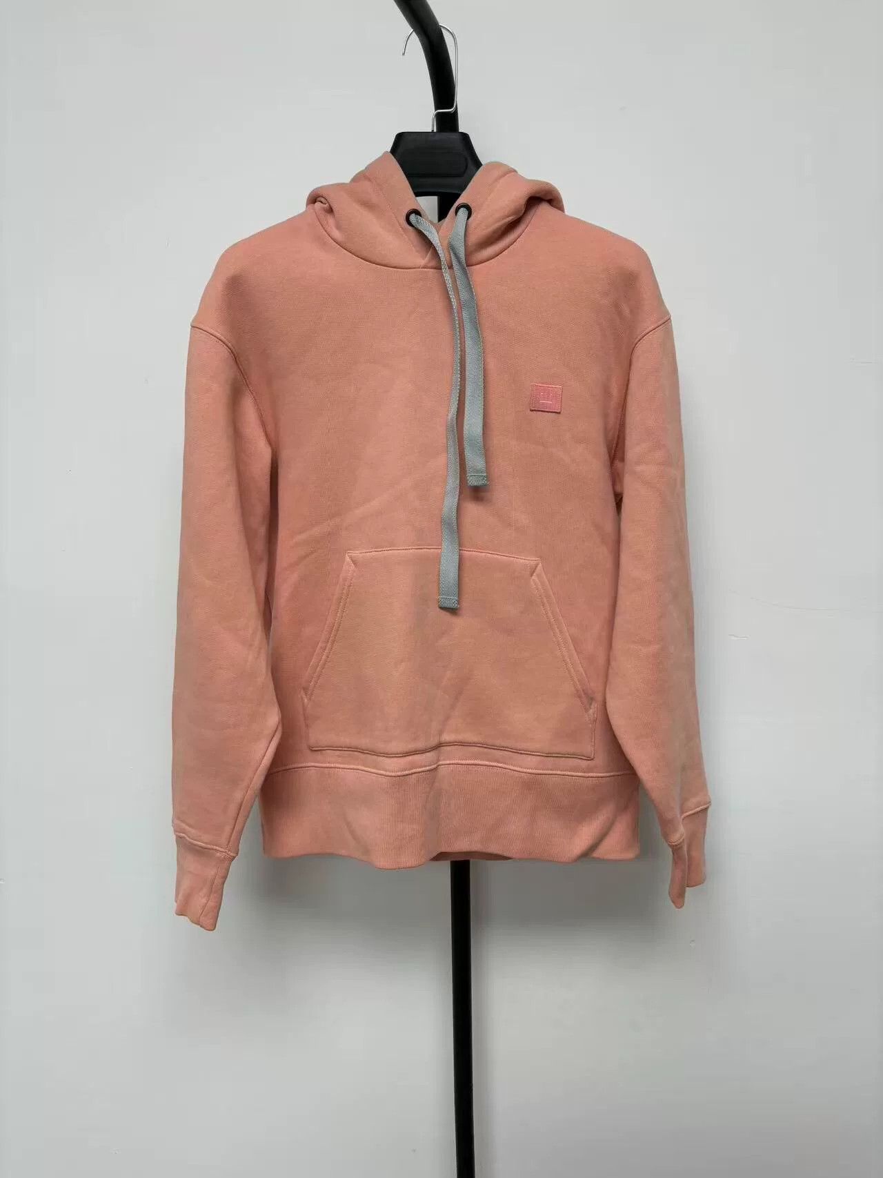 Acne Studios Acne Studios Pink Ferris Face Hoodie XXS Size US XXS / EU 40 - 2 Thumbnail