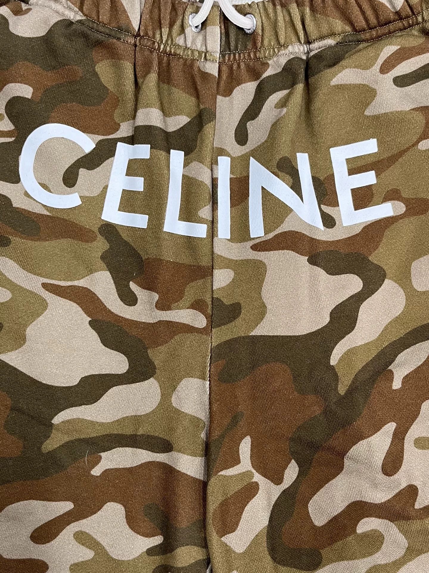Celine Celine Camo Print Fleece Shorts Size M Size US 32 / EU 48 - 4 Thumbnail