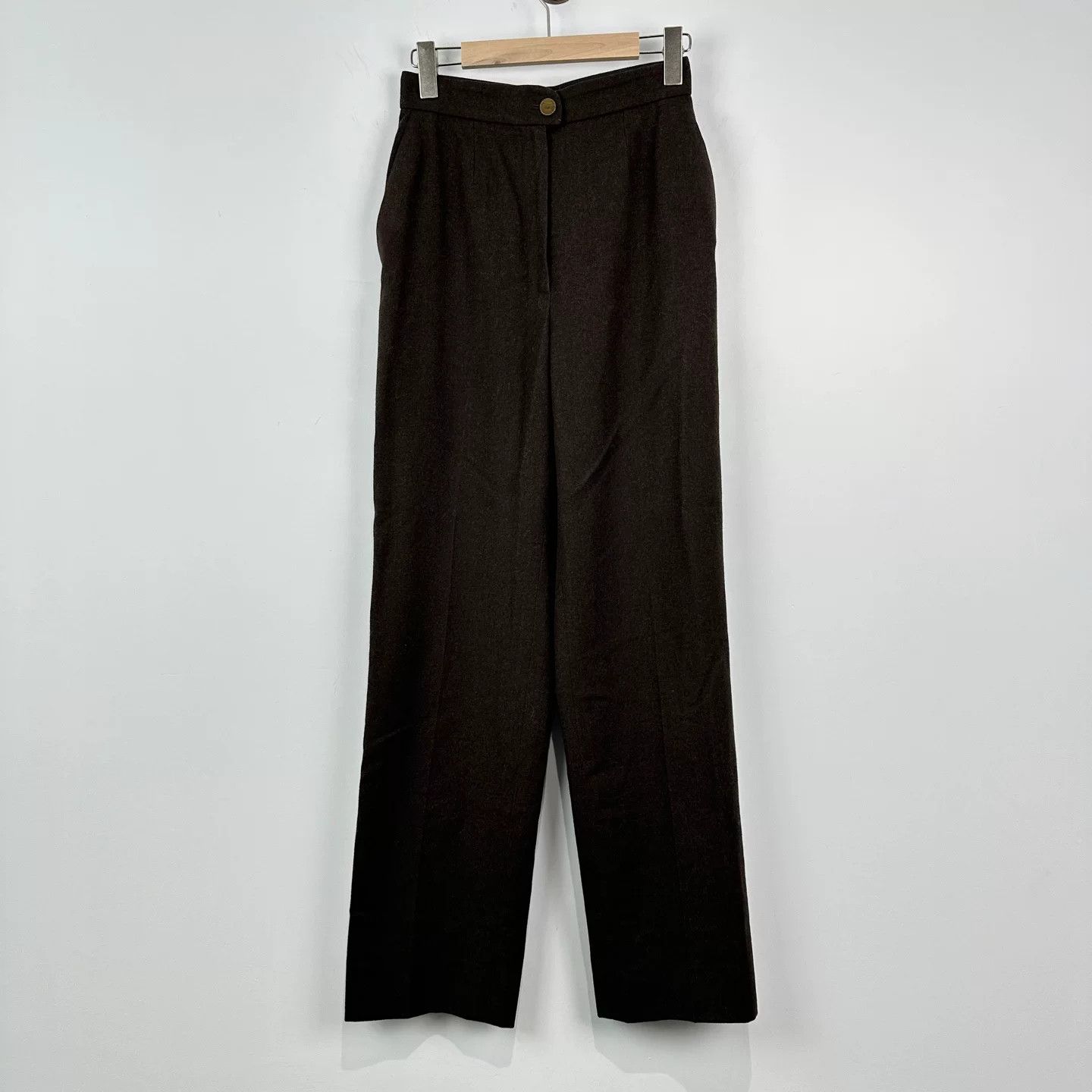Chanel Chanel Wool Cashmere Trousers FR 38 Size 27" / US 4 / IT 40 - 2 Thumbnail