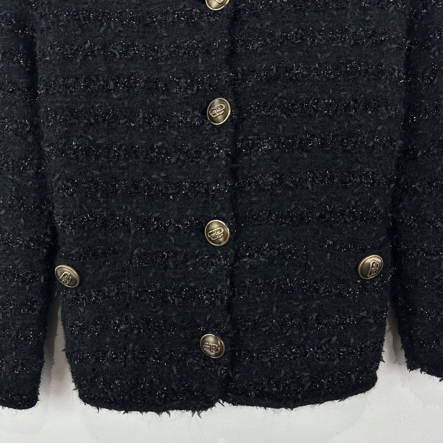 Balenciaga Balenciaga Reversible Tweed Jacket Size M Size M / US 6-8 / IT 42-44 - 5 Thumbnail