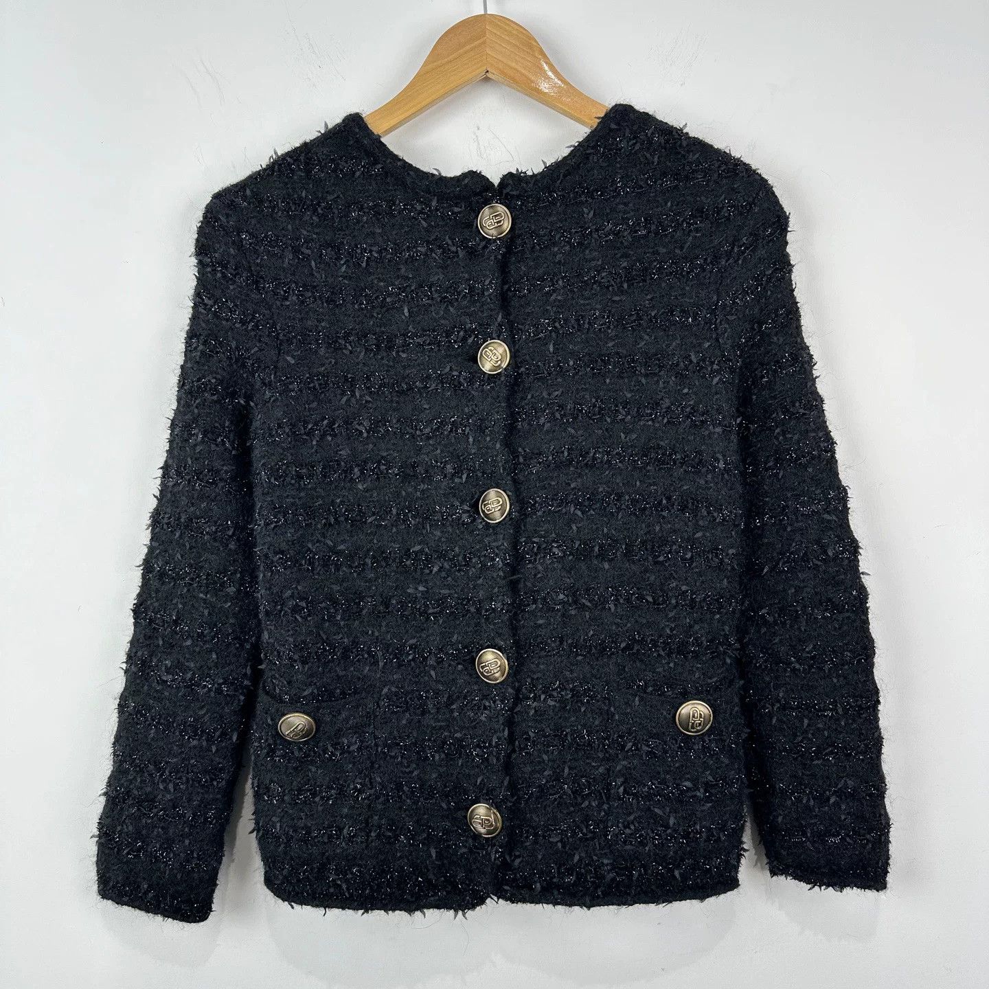 Balenciaga Balenciaga Reversible Tweed Jacket Size M Size M / US 6-8 / IT 42-44 - 3 Thumbnail