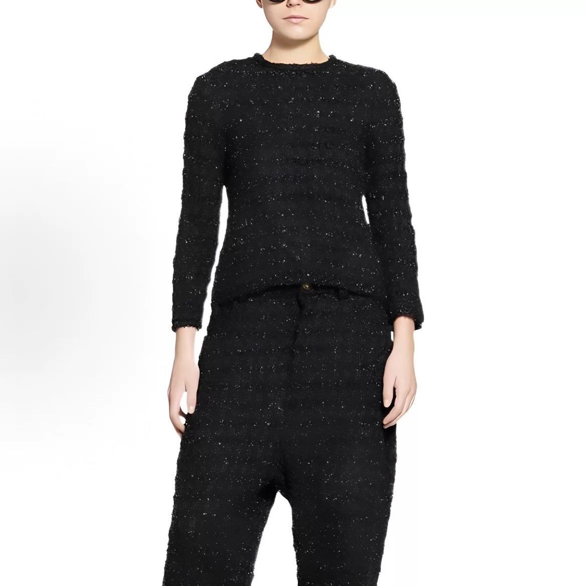 Balenciaga Balenciaga Reversible Tweed Jacket Size M Size M / US 6-8 / IT 42-44 - 7 Thumbnail