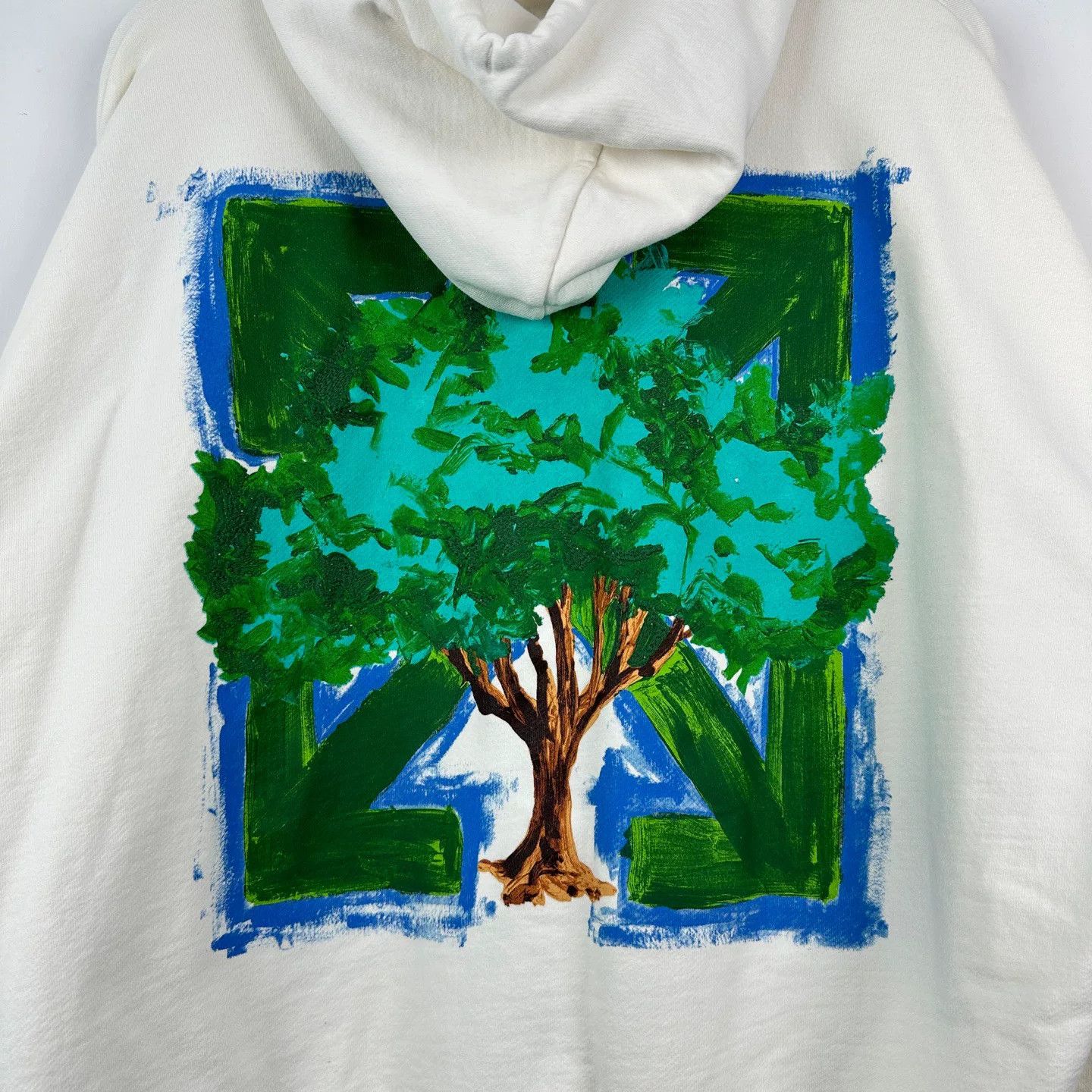 Off-White Off-White Oil Painting Tree Graphic Hoodie L Size US L / EU 52-54 / 3 - 5 Thumbnail