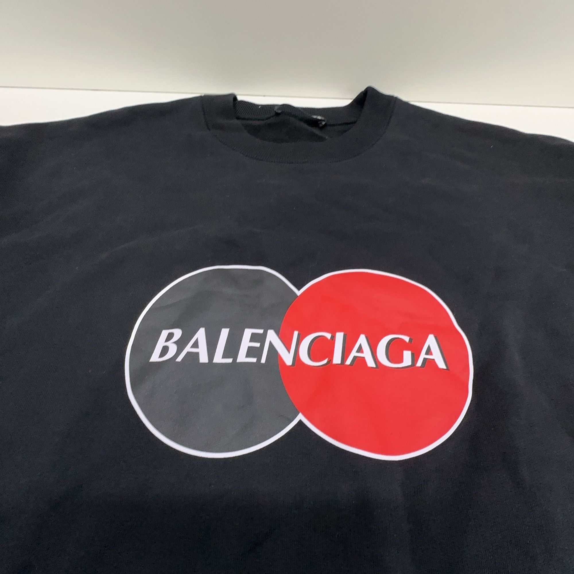 Balenciaga Balenciaga Mastercard Logo Sweatshirt S Size US S / EU 44-46 / 1 - 9 Thumbnail