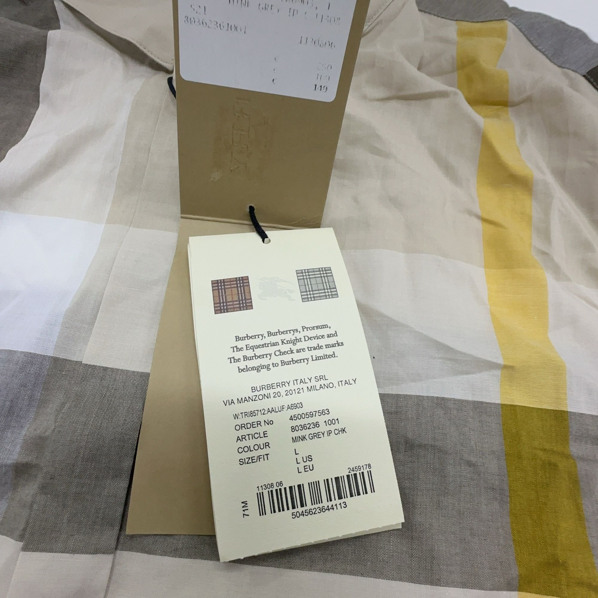 Burberry Burberry Classic Check Button Up Shirt L Size L / US 10 / IT 46 - 9 Thumbnail