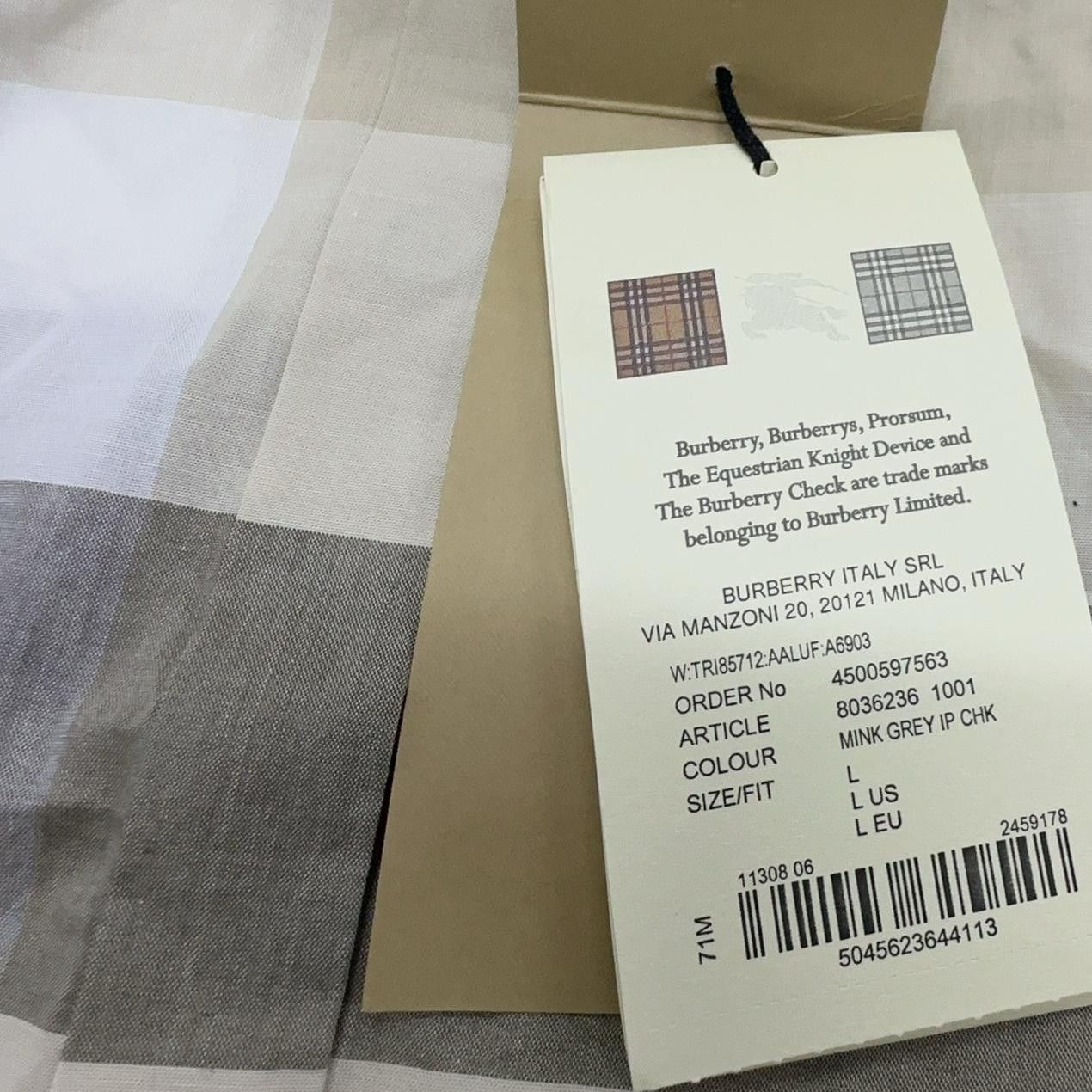 Burberry Burberry Classic Check Button Up Shirt L Size L / US 10 / IT 46 - 7 Thumbnail