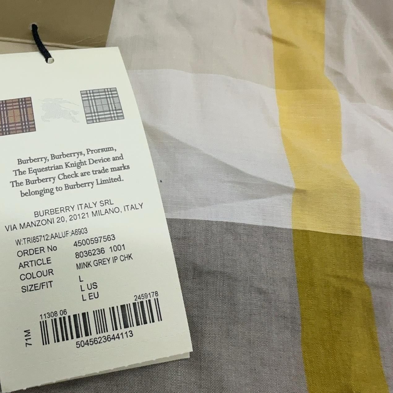 Burberry Burberry Classic Check Button Up Shirt L Size L / US 10 / IT 46 - 8 Thumbnail