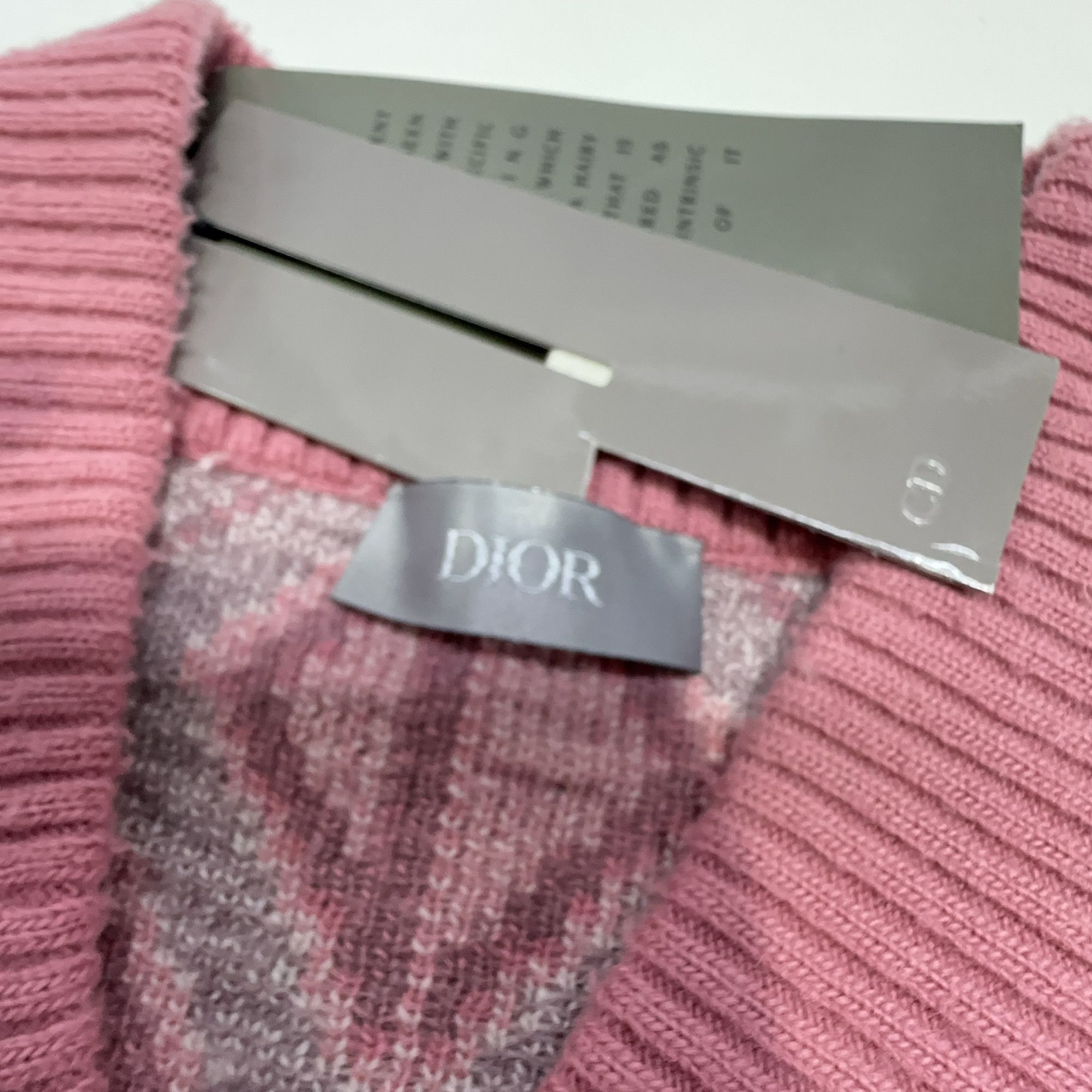 Dior Dior Diamond Pattern Wool Cashmere Sweater Size S Size US S / EU 44-46 / 1 - 4 Thumbnail