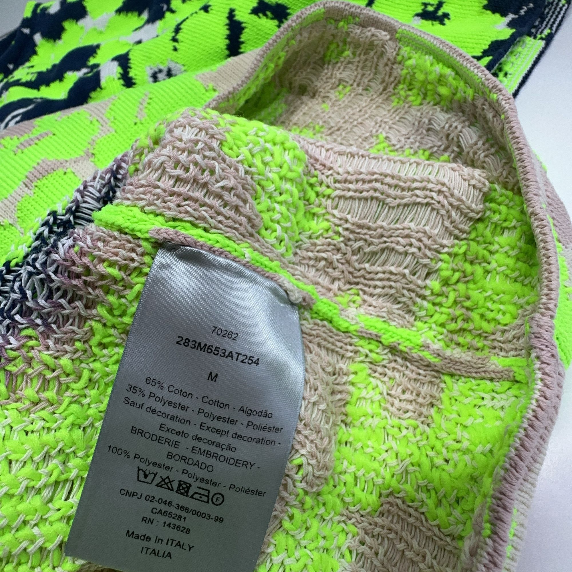 Dior Dior SS22 Floral Jacquard Knit Sweater M Size US M / EU 48-50 / 2 - 3 Thumbnail