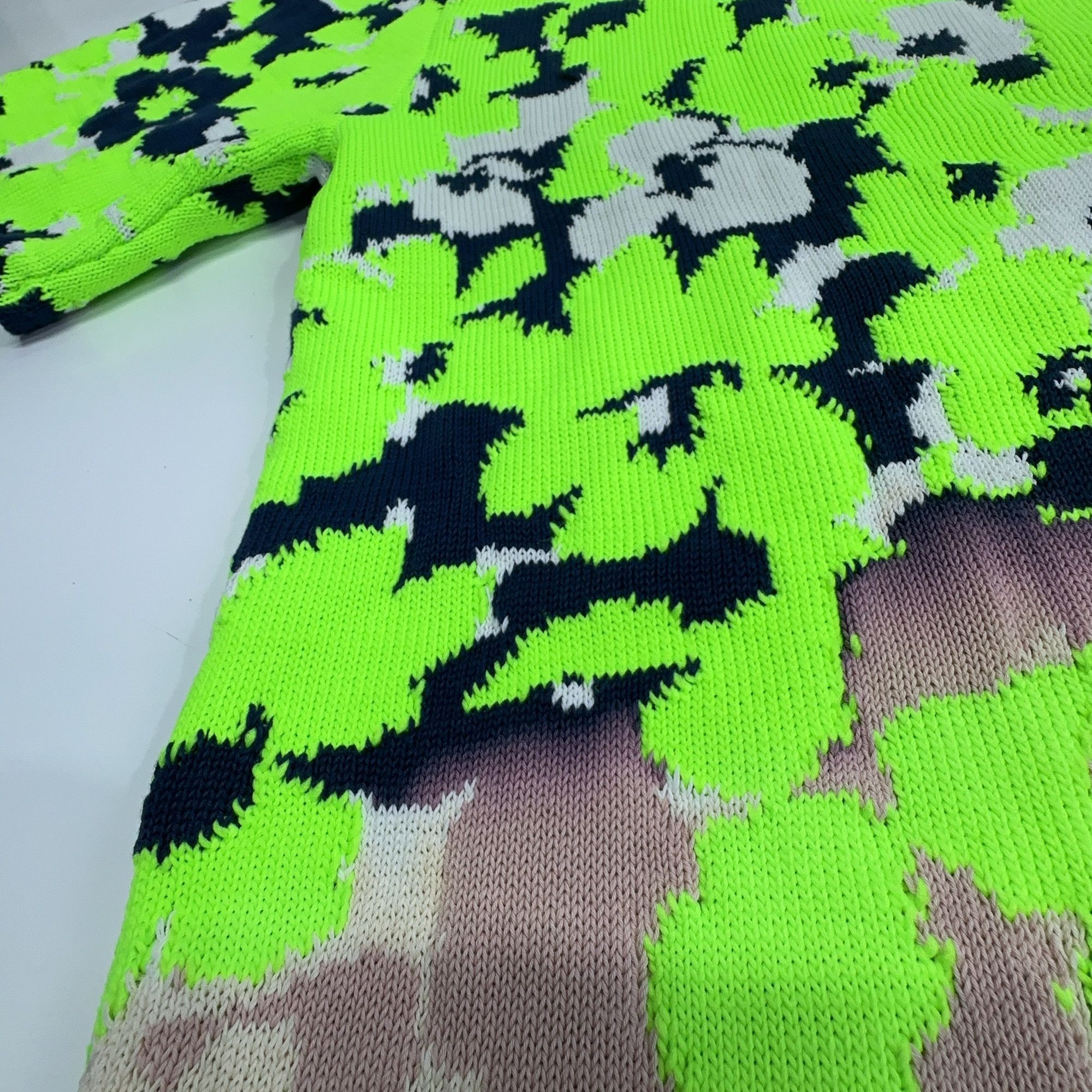 Dior Dior SS22 Floral Jacquard Knit Sweater M Size US M / EU 48-50 / 2 - 8 Thumbnail