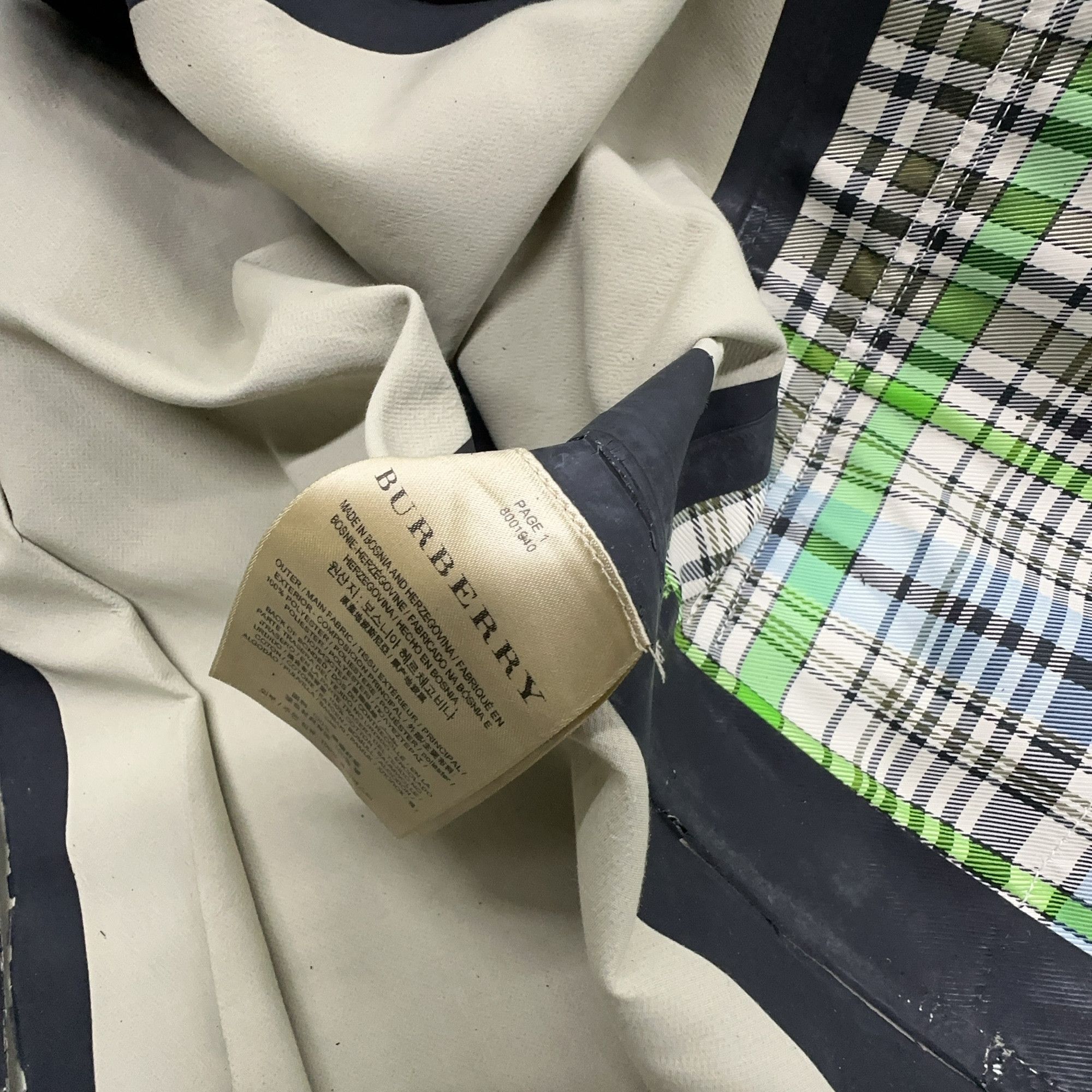 Burberry Burberry Check Hooded Long Coat US 2 Size XS / US 0-2 / IT 36-38 - 4 Thumbnail