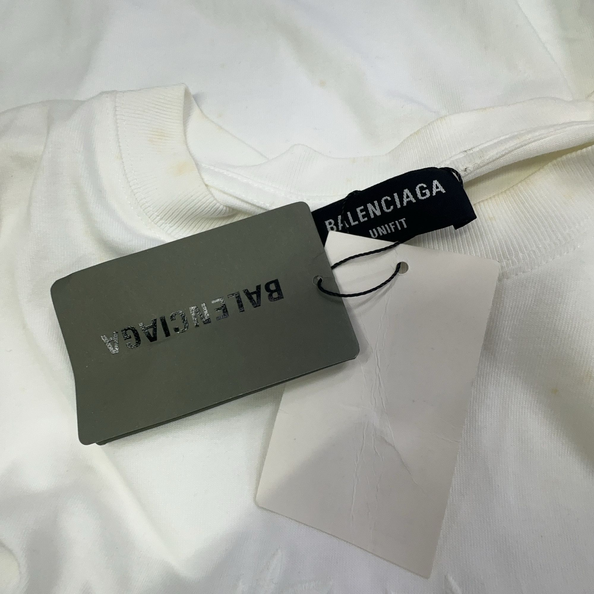 Balenciaga Balenciaga Wreath Logo Embroidered T-Shirt XS Size US XS / EU 42 / 0 - 4 Thumbnail