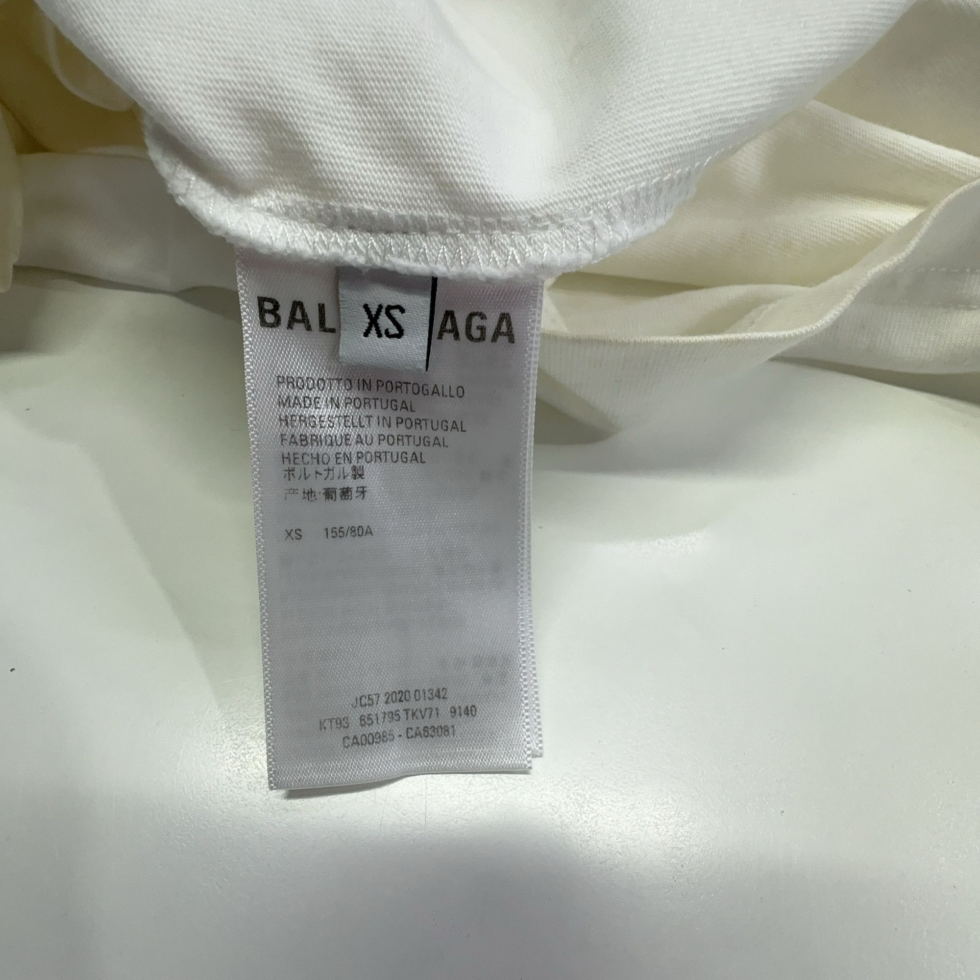 Balenciaga Balenciaga Wreath Logo Embroidered T-Shirt XS Size US XS / EU 42 / 0 - 5 Thumbnail