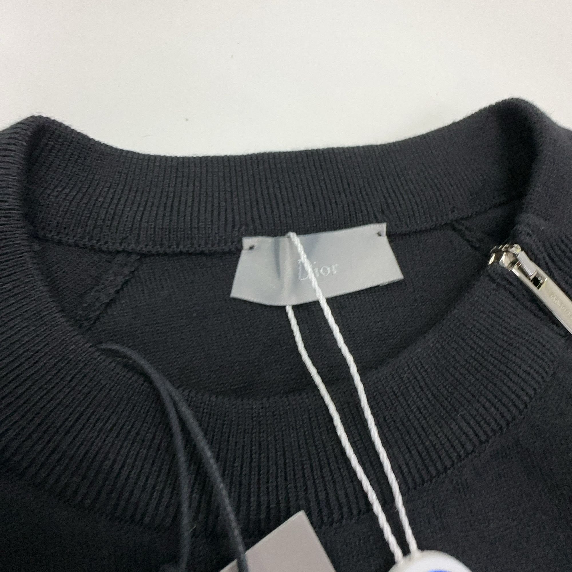 Dior Dior Diagonal Zip Virgin Wool Sweater S Size US S / EU 44-46 / 1 - 5 Thumbnail