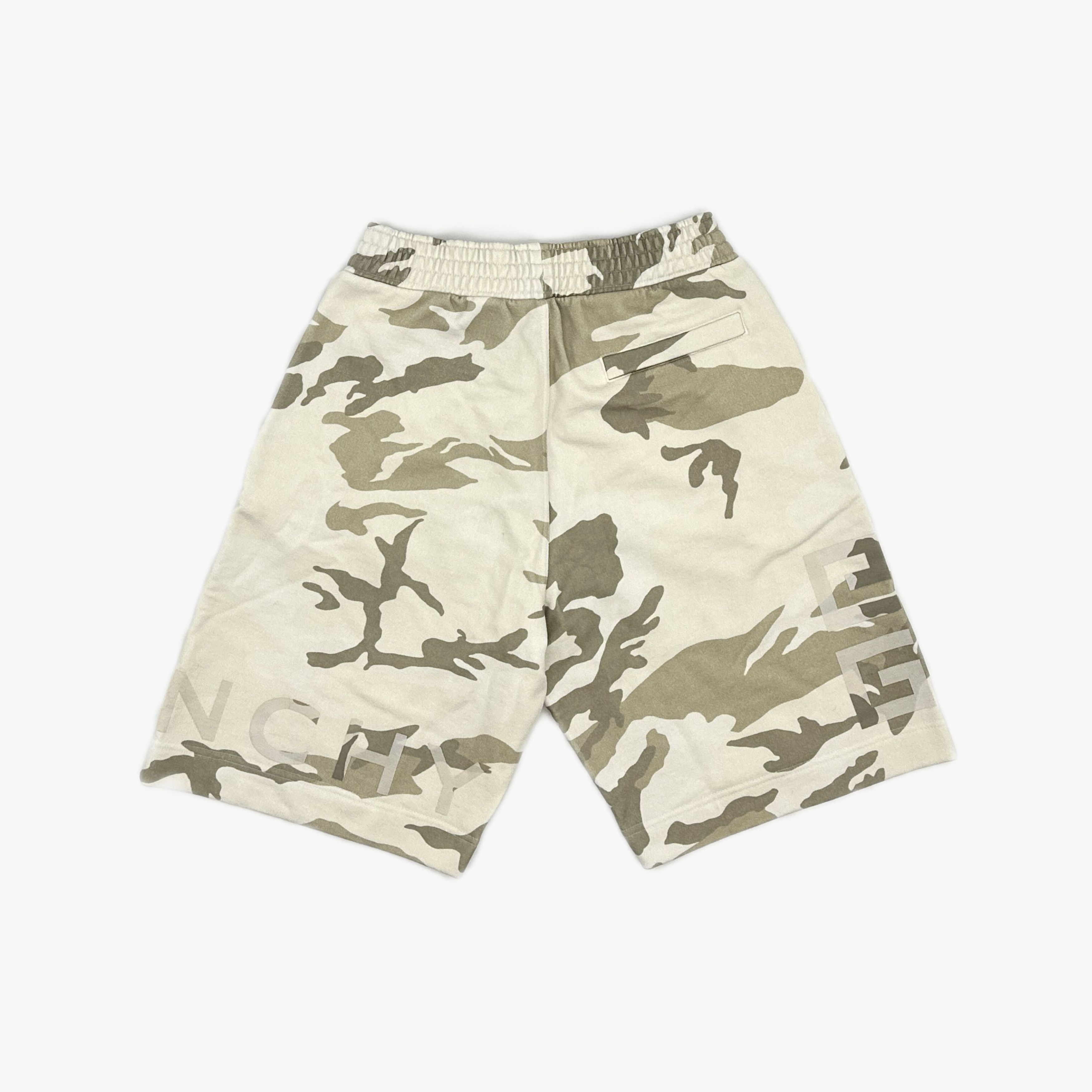 Givenchy Givenchy Camo Print Sweat Shorts XS Size US 28 / EU 44 - 2 Thumbnail