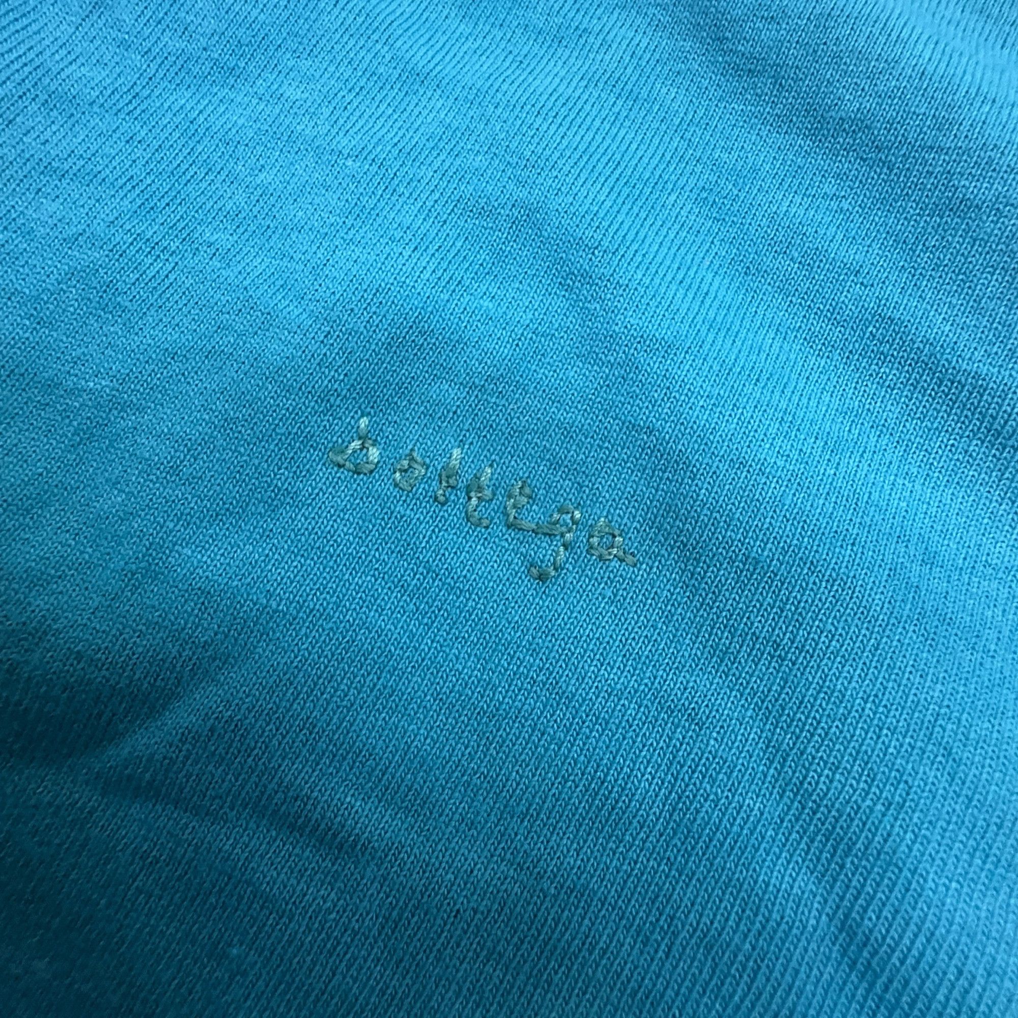Bottega Veneta Bottega Veneta Blue Cotton Logo T-Shirt Size S Size US S / EU 44-46 / 1 - 7 Thumbnail
