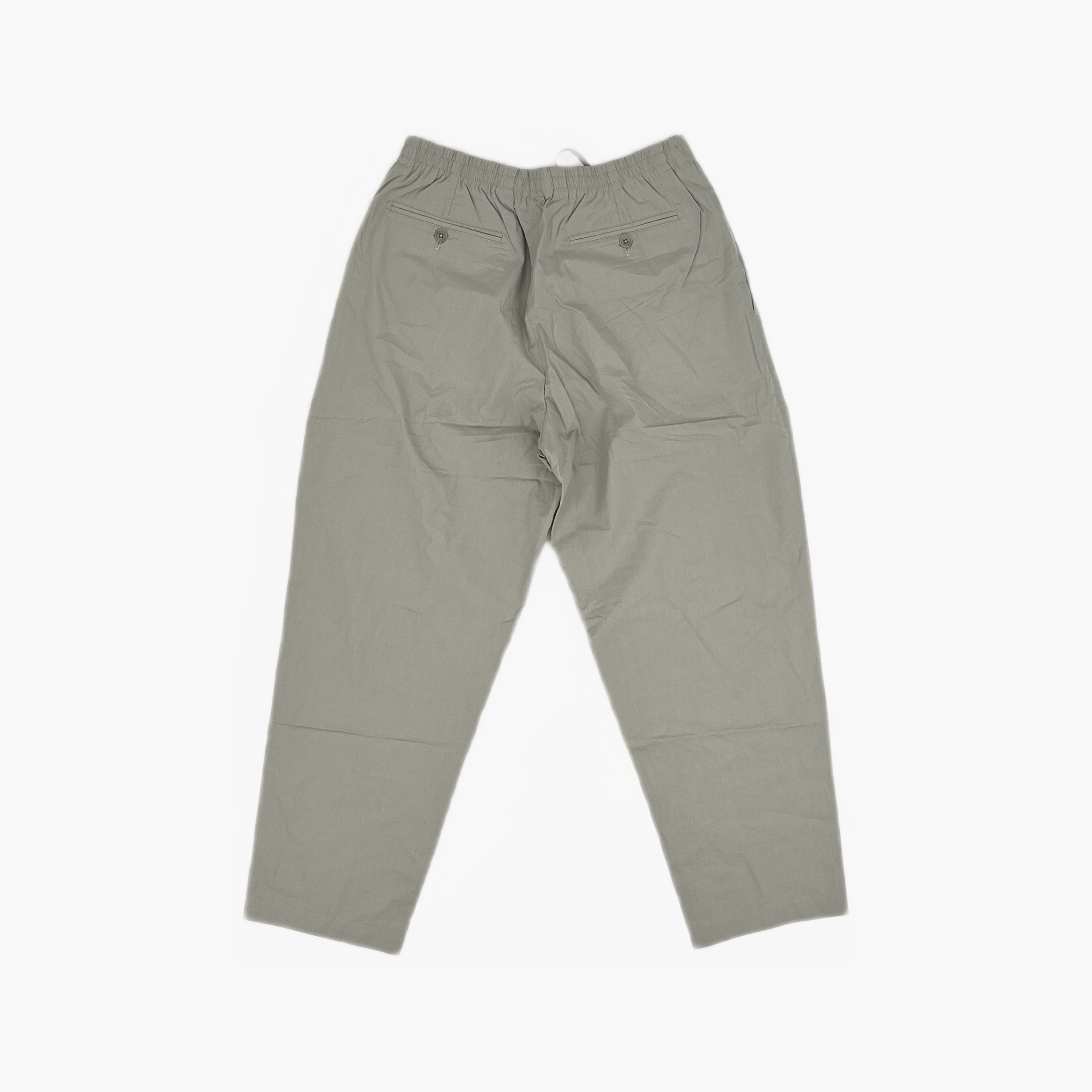 Hermes Hermes Gray Cotton Tapered Trousers 38 Size US 38 / EU 54 - 2 Thumbnail
