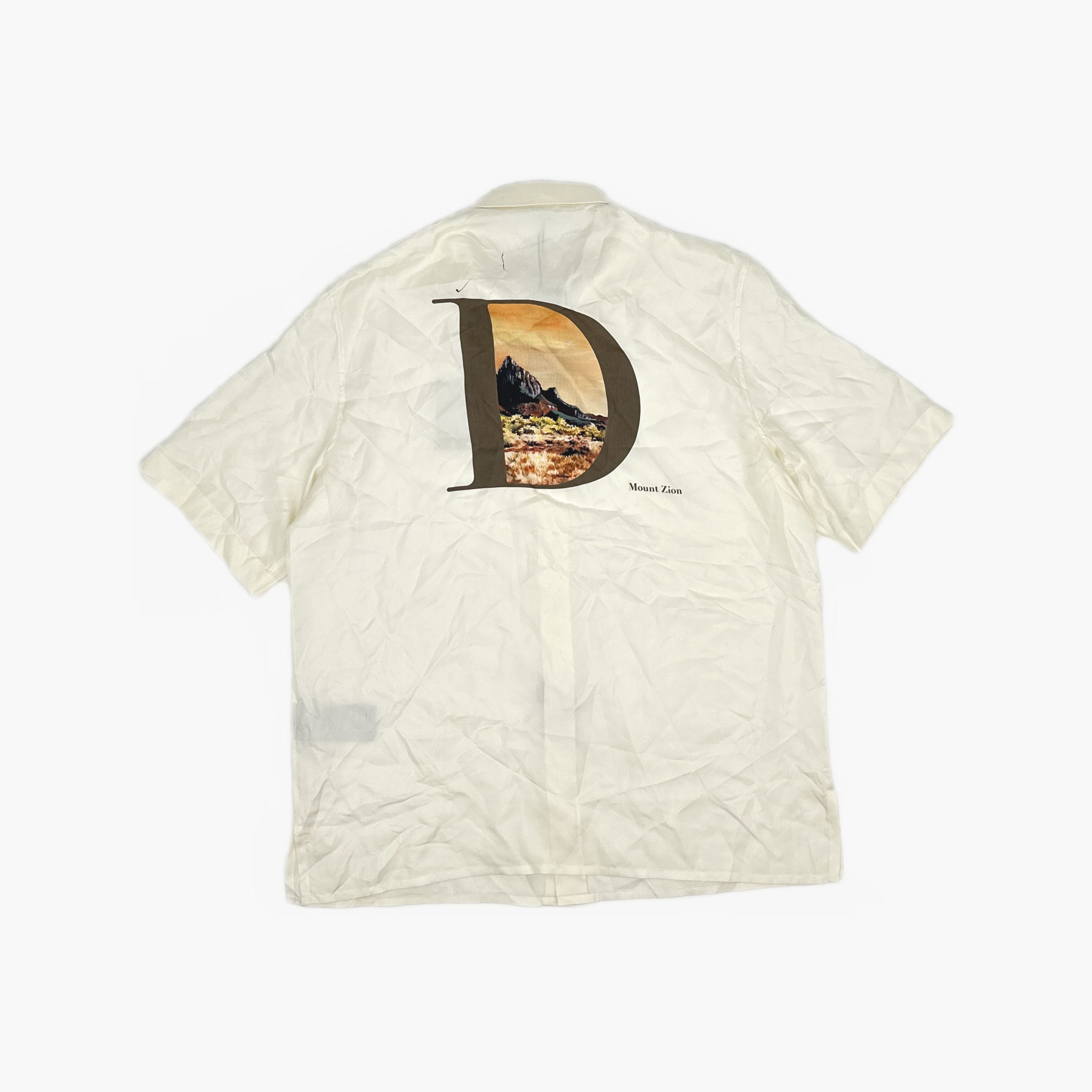 Dior Dior Mount Zion Landscape Graphic Silk Shirt 41 Size US L / EU 52-54 / 3 - 2 Thumbnail