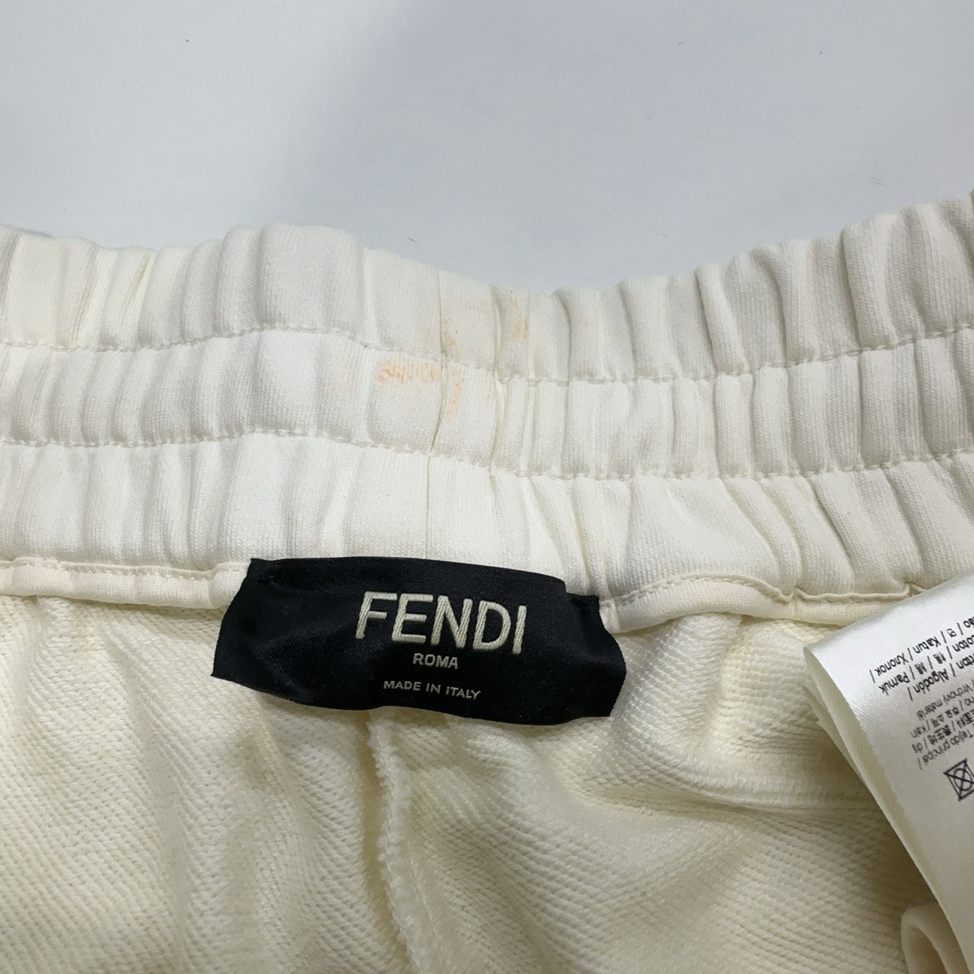 Fendi Fendi FF Logo Print Sweat Shorts XL Size US 36 / EU 52 - 4 Thumbnail