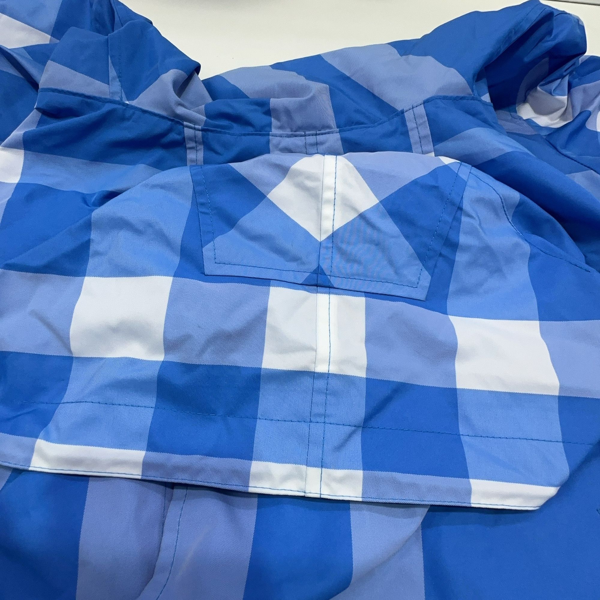 Burberry Burberry Blue Check Hooded Jacket M Size US M / EU 48-50 / 2 - 5 Thumbnail