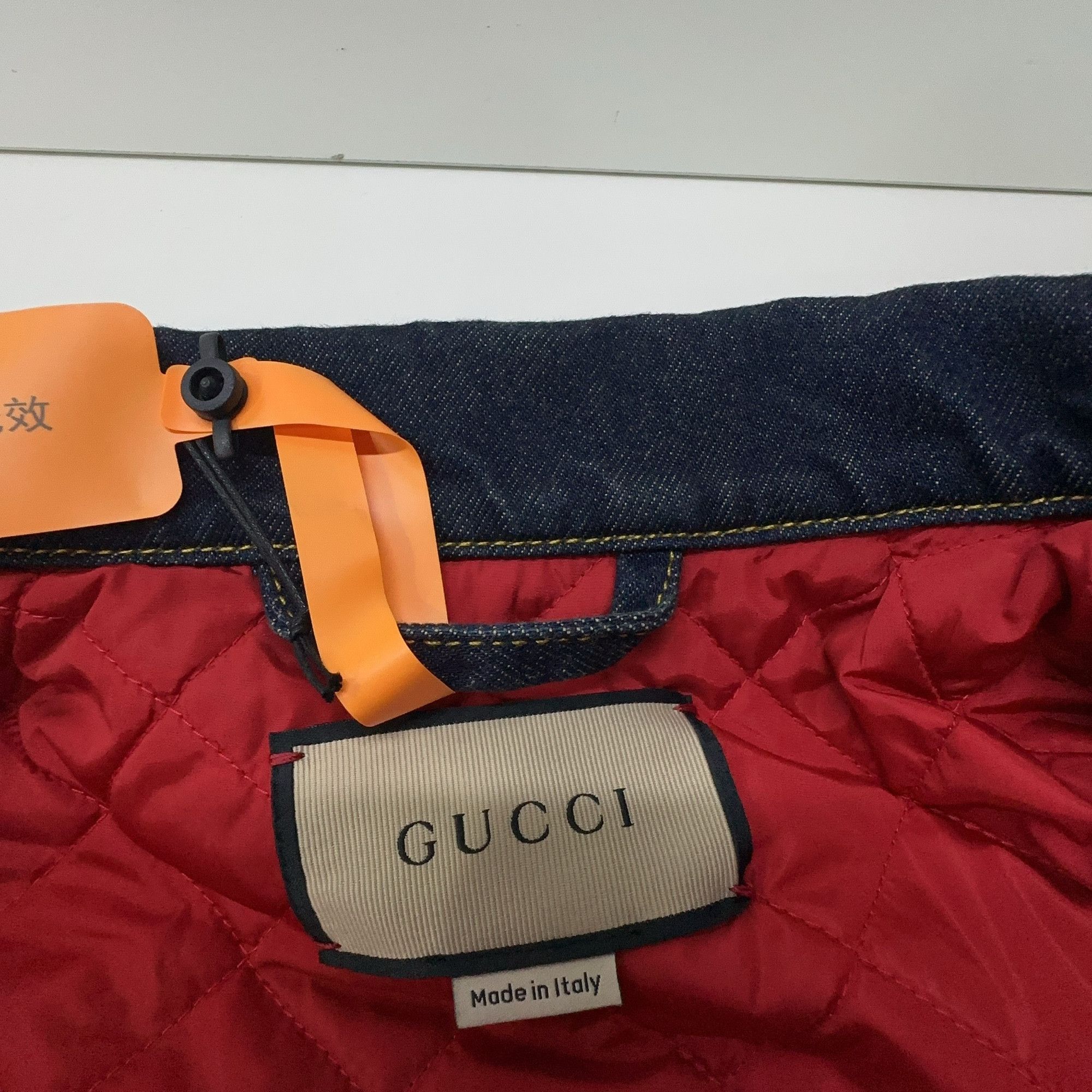 Gucci Gucci Logo Patch Lunar New Year Denim Jacket Size 46 Size US S / EU 44-46 / 1 - 5 Thumbnail