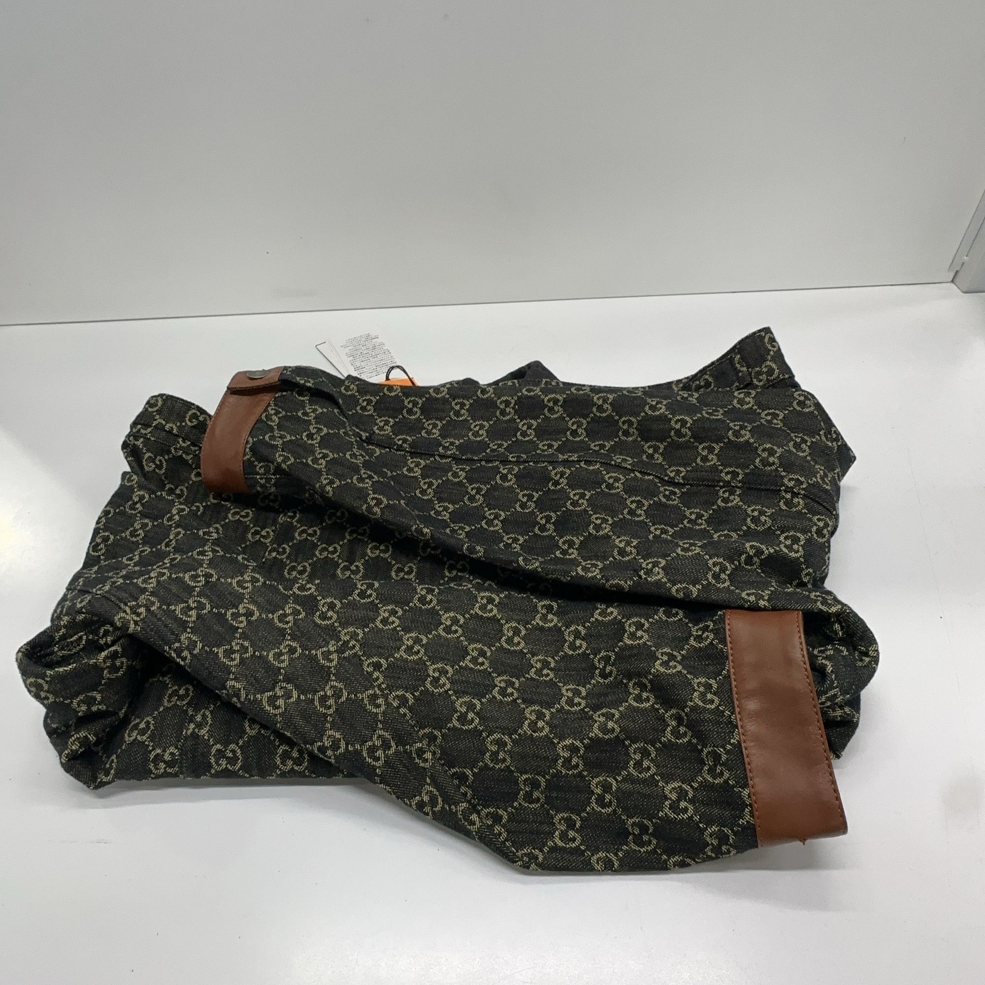 Gucci Gucci Allover GG Logo Denim Jacket IT 44 Size US S / EU 44-46 / 1 - 7 Thumbnail