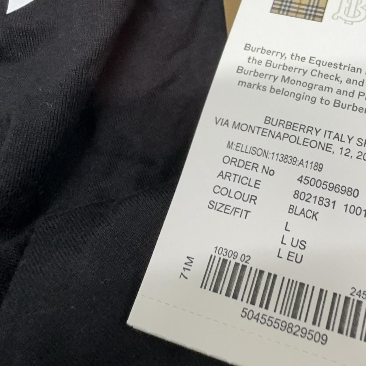 Burberry Burberry Monogram Logo T-Shirt Size L Size US L / EU 52-54 / 3 - 7 Thumbnail