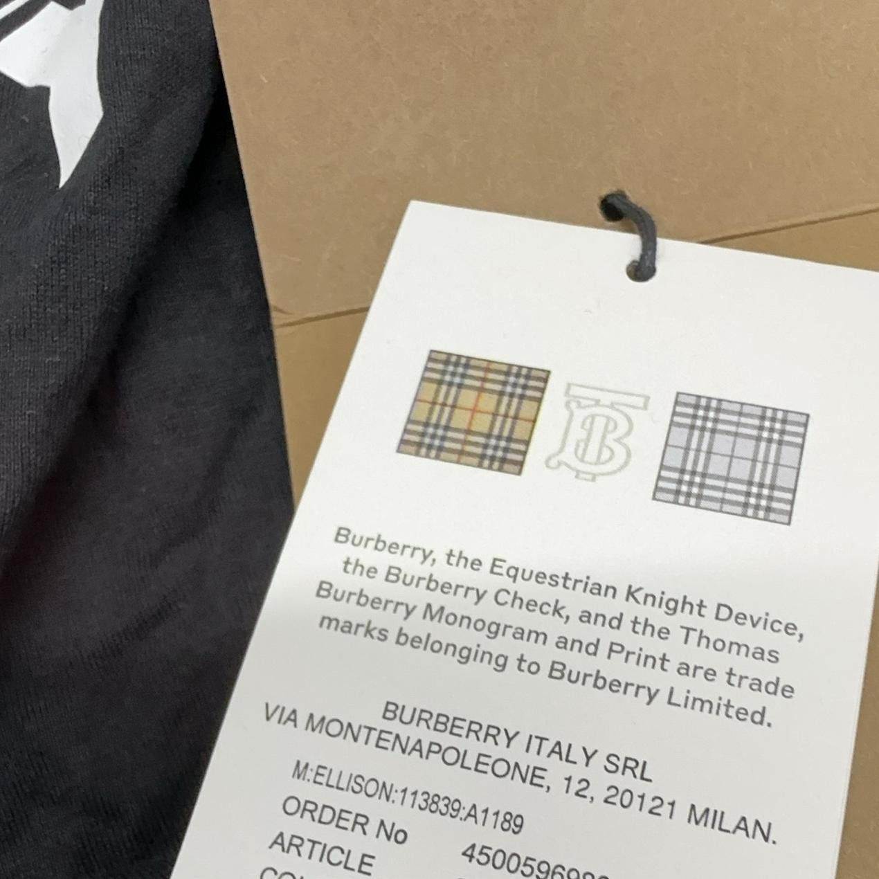 Burberry Burberry Monogram Logo T-Shirt Size L Size US L / EU 52-54 / 3 - 6 Thumbnail