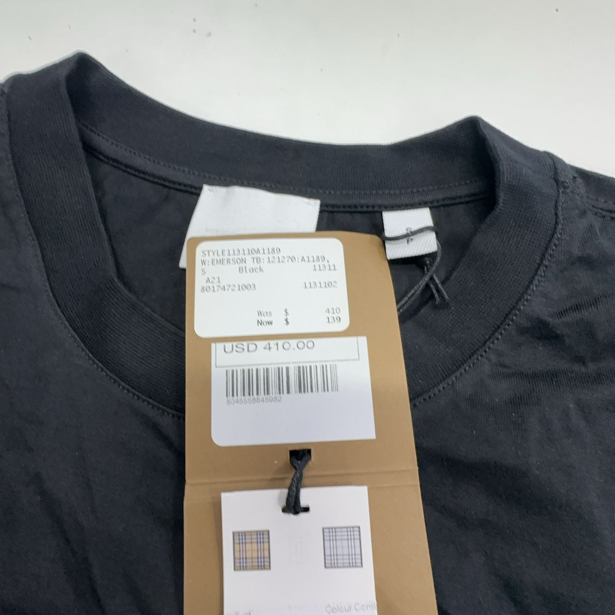 Burberry Burberry TB Monogram Logo T-Shirt Size S Size S / US 4 / IT 40 - 4 Thumbnail