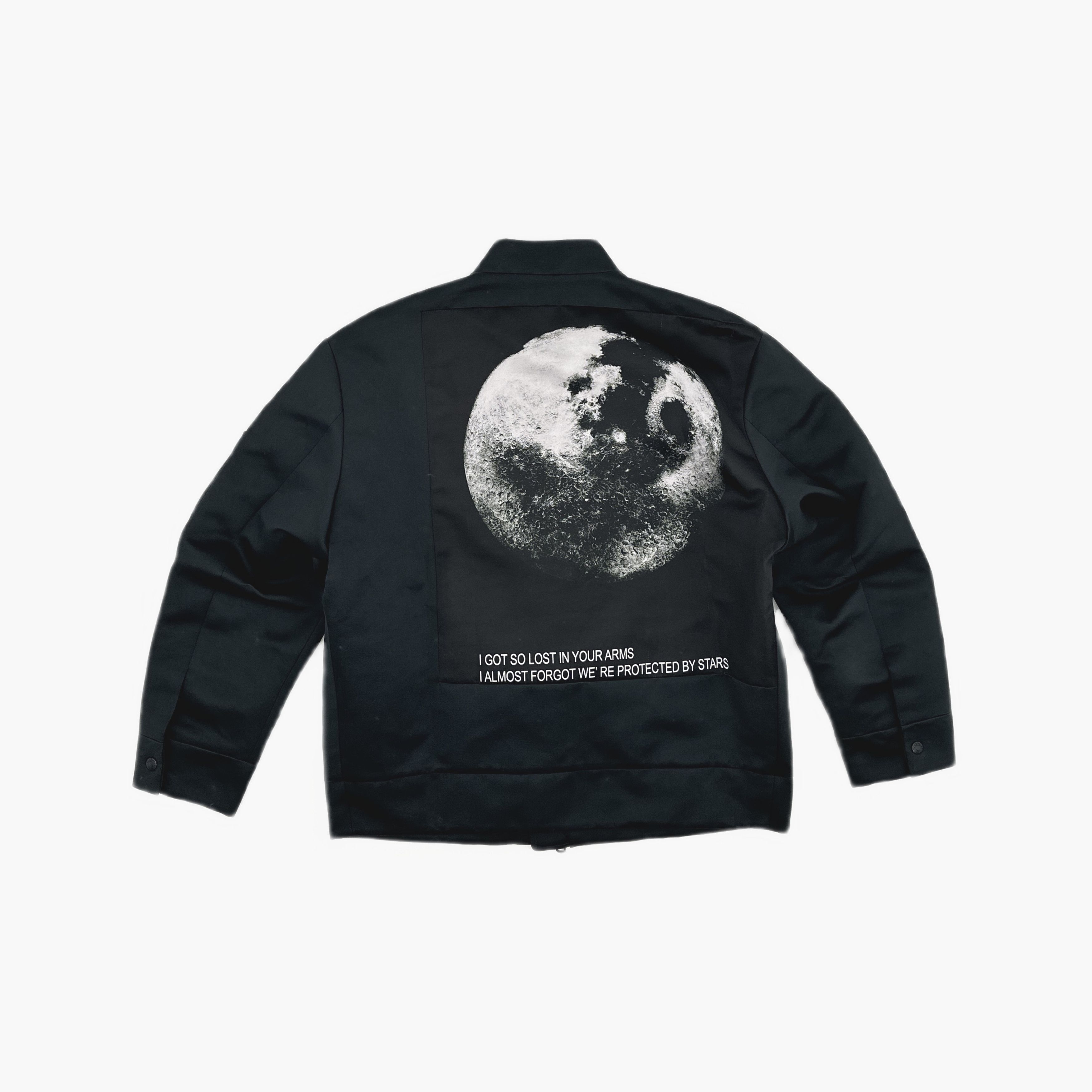 Valentino Valentino Moon Print Bomber Jacket 48 Size US M / EU 48-50 / 2 - 2 Thumbnail