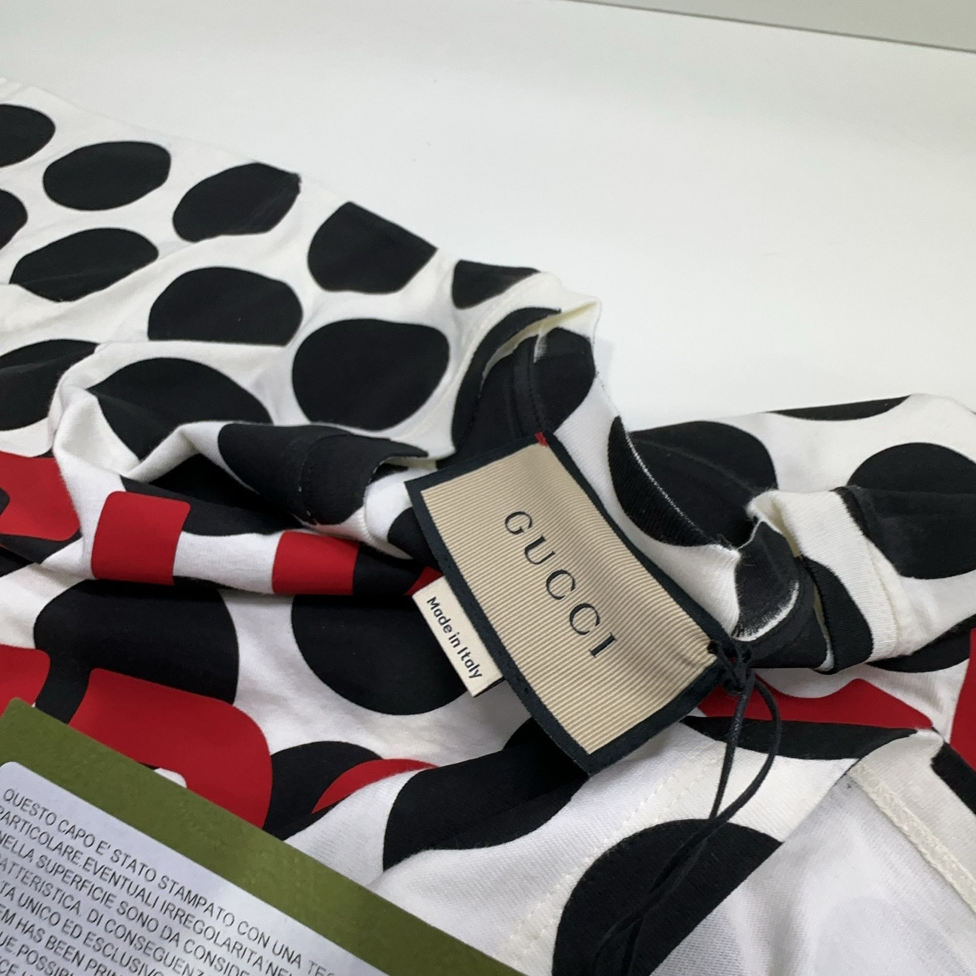 Gucci Gucci Perseo Polka Dot T-Shirt XS Size US XS / EU 42 / 0 - 3 Thumbnail