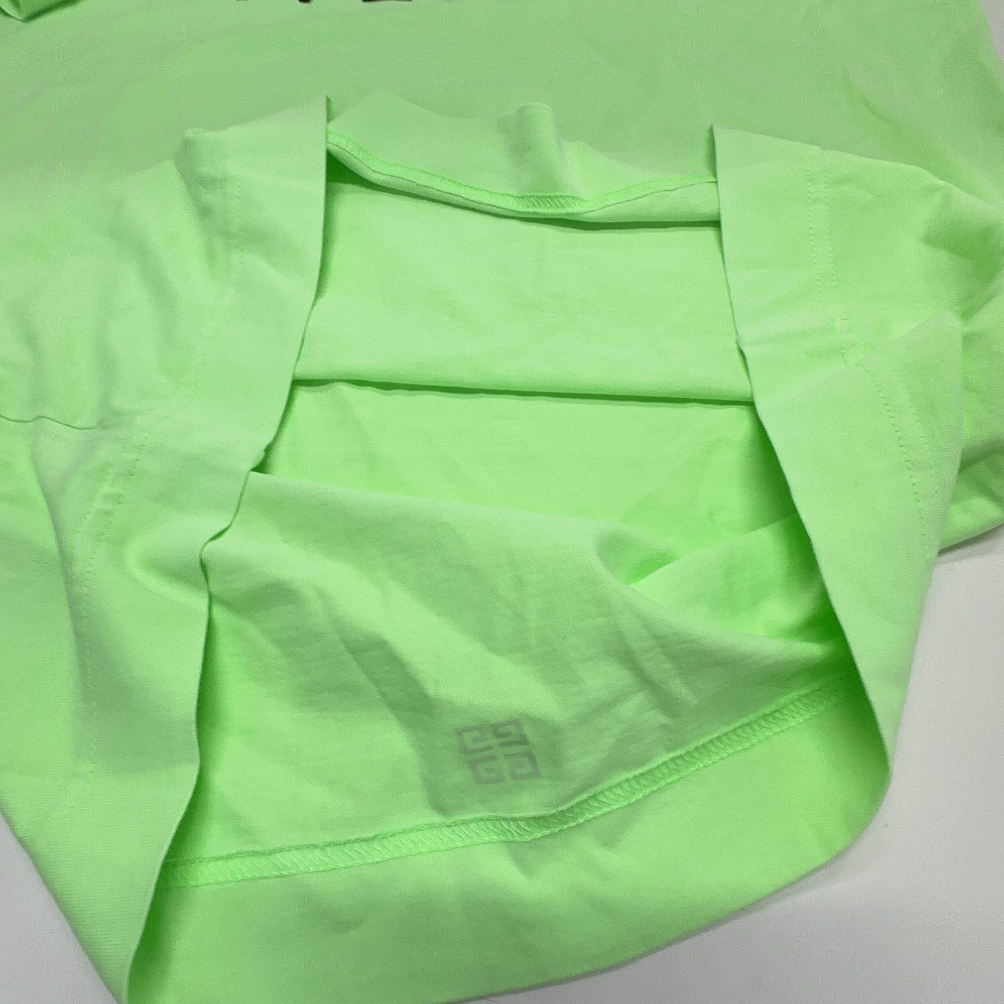 Givenchy Givenchy Mint Green Logo Print Slim T-Shirt XS Size US XS / EU 42 / 0 - 9 Thumbnail